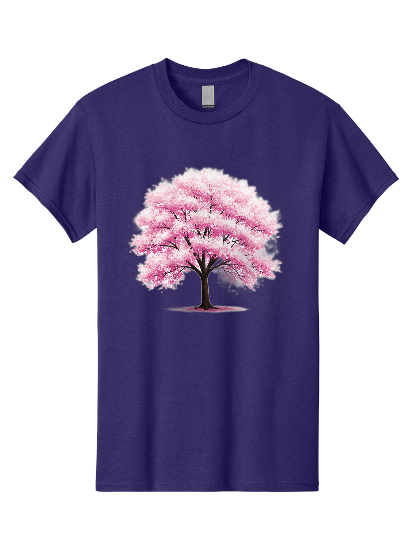 Pink-Cherry-Blossom-Tree-1 Men'S Graphic Tee, 100% Cotton, Comfortable Casual Summer Wear, Machine Washable, Vintage Camera, Old Camera, Antique Camera, Black Camera, Classic Photography, Photography Equipment, Nostalgic Device, Film Camera, Baj166 6