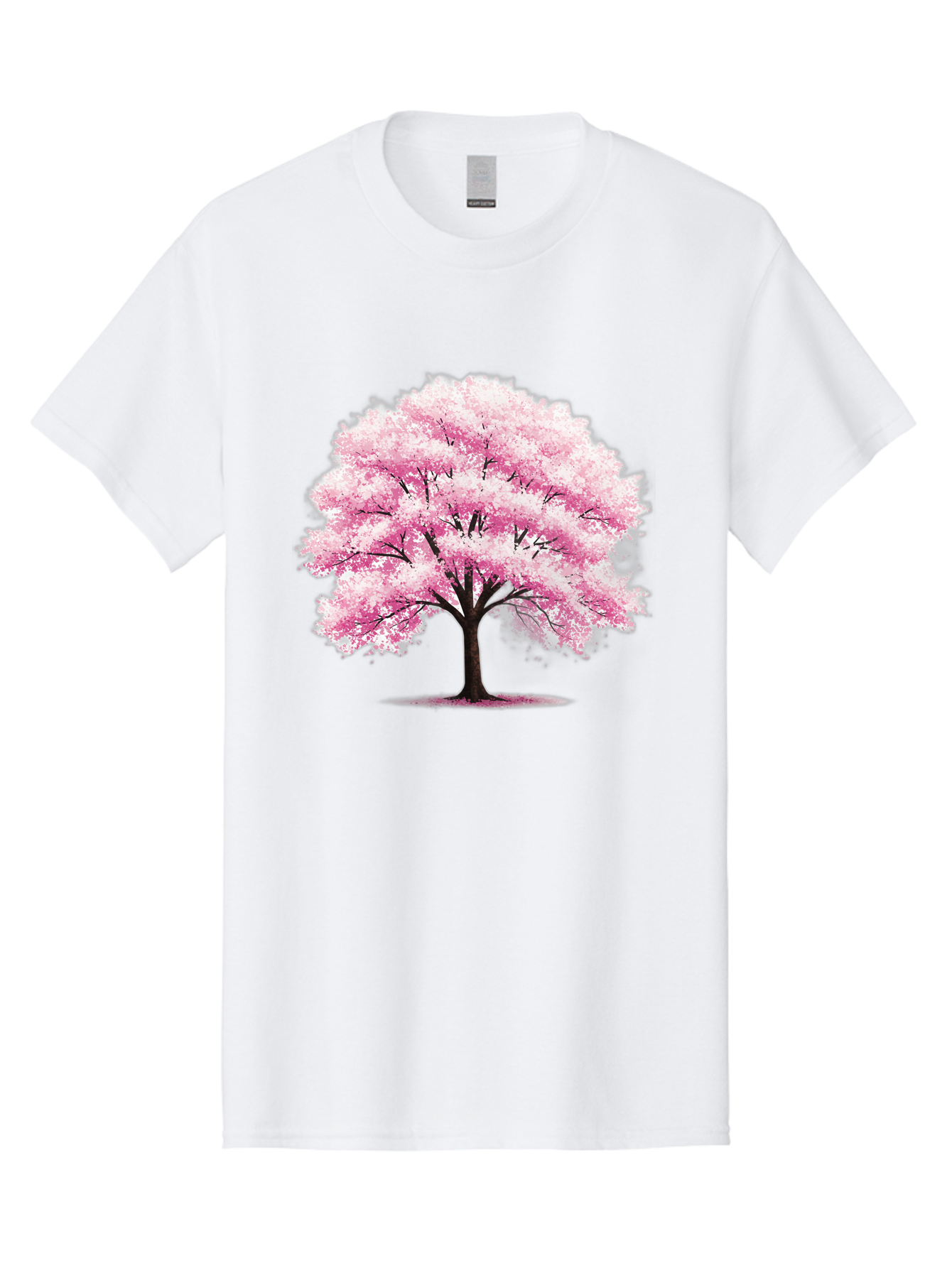 Pink-Cherry-Blossom-Tree-1 Men'S Graphic Tee, 100% Cotton, Comfortable Casual Summer Wear, Machine Washable, Vintage Camera, Old Camera, Antique Camera, Black Camera, Classic Photography, Photography Equipment, Nostalgic Device, Film Camera, Baj166 8