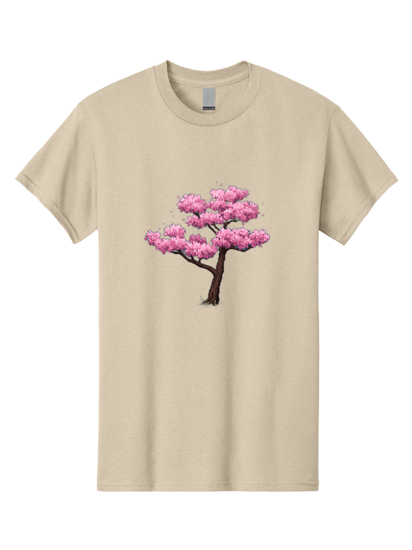 Pink-Cherry-Blossom-Tree-2 Men'S Graphic Tee, 100% Cotton, Comfortable Casual Summer Wear, Machine Washable, Vintage Camera, Old Camera, Antique Camera, Black Camera, Classic Photography, Photography Equipment, Nostalgic Device, Film Camera, Baj167 2