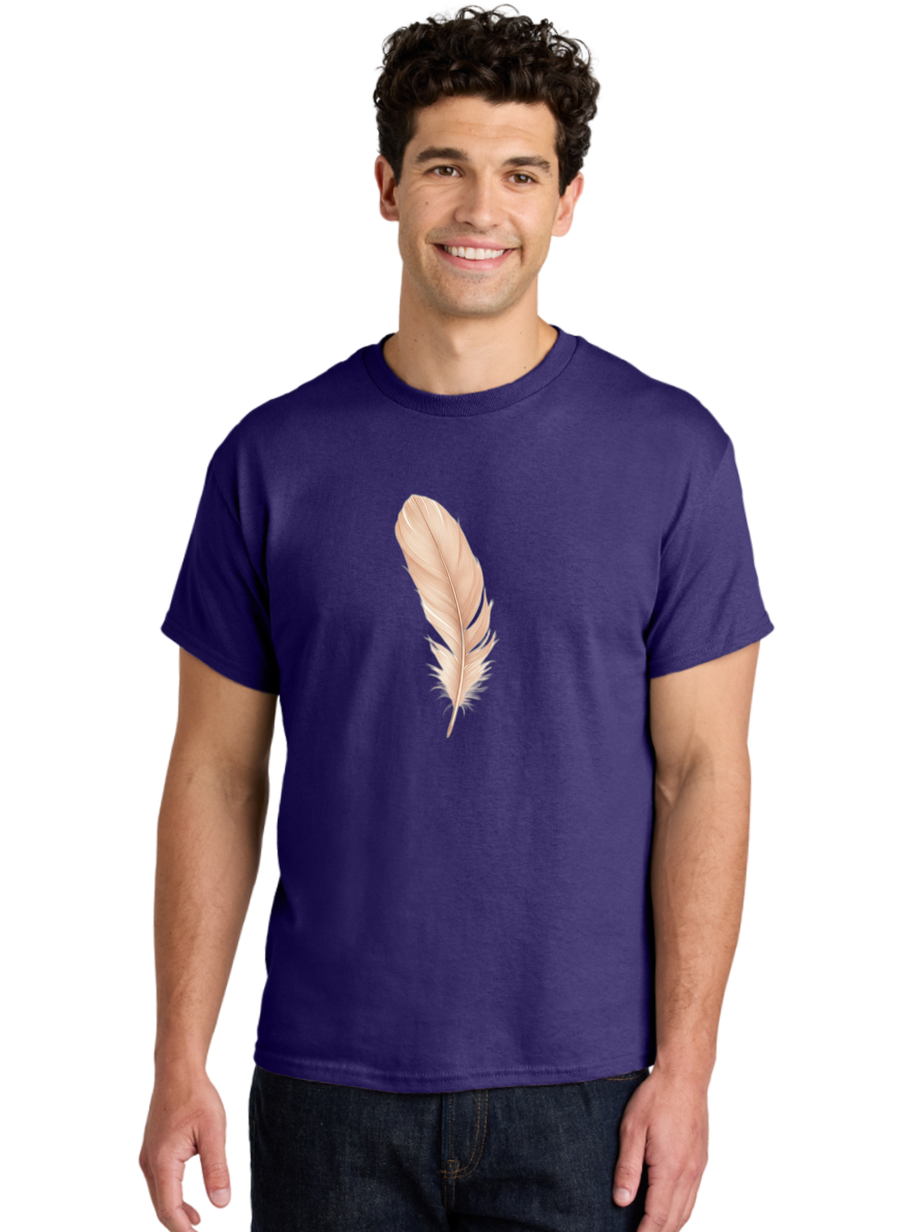 Pink-Feather-1 Men'S Graphic Tee, 100% Cotton, Comfortable Casual Summer Wear, Machine Washable, Vintage Camera, Old Camera, Antique Camera, Black Camera, Classic Photography, Photography Equipment, Nostalgic Device, Film Camera, Camera Art Baj171 23