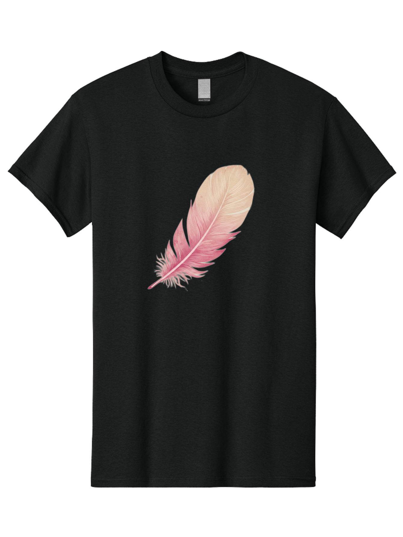 Pink-Feather Men'S Graphic Tee, 100% Cotton, Comfortable Casual Summer Wear, Machine Washable, Vintage Camera, Old Camera, Antique Camera, Black Camera, Classic Photography, Photography Equipment, Nostalgic Device, Film Camera, Camera Art Baj174 1