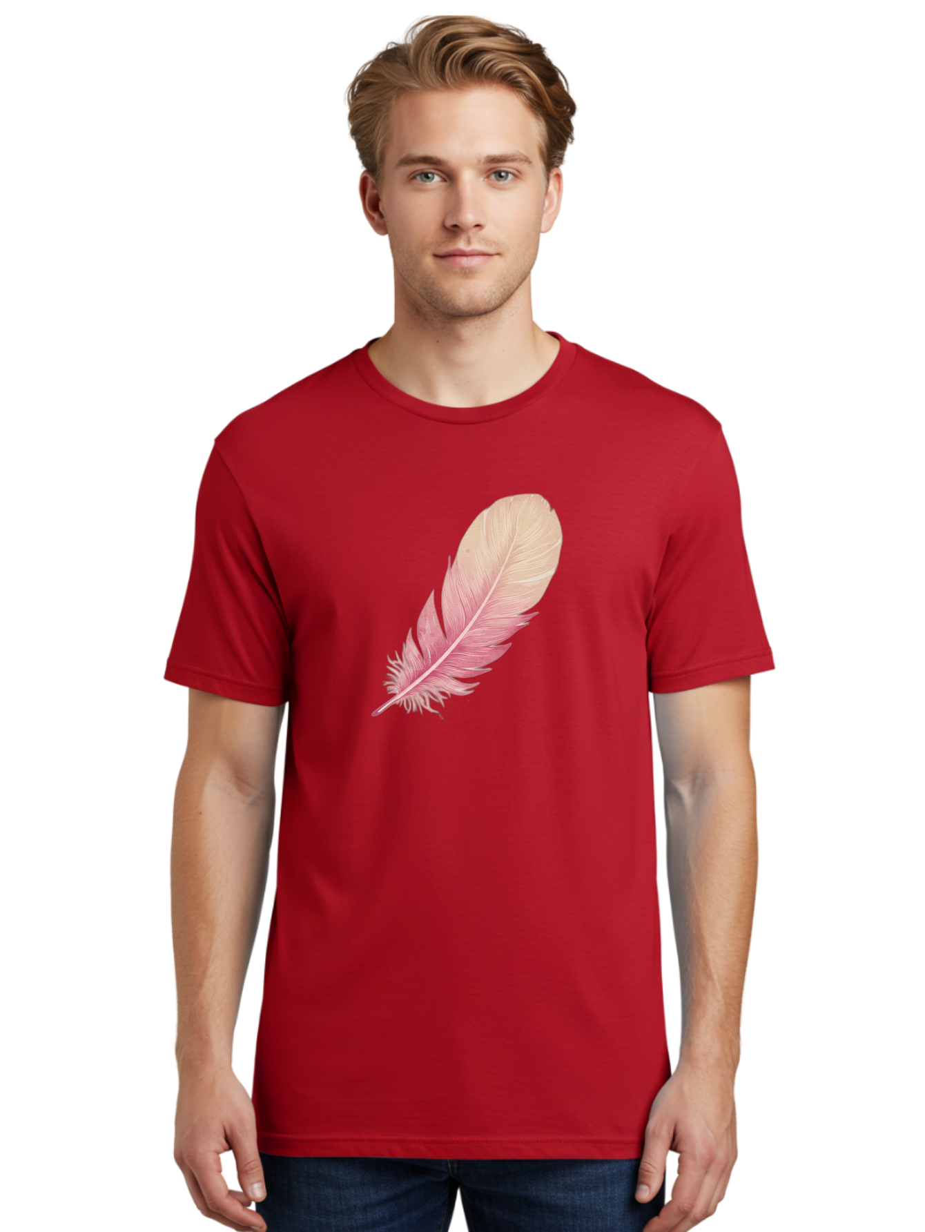 Pink-Feather Men'S Graphic Tee, 100% Cotton, Comfortable Casual Summer Wear, Machine Washable, Vintage Camera, Old Camera, Antique Camera, Black Camera, Classic Photography, Photography Equipment, Nostalgic Device, Film Camera, Camera Art Baj174 23