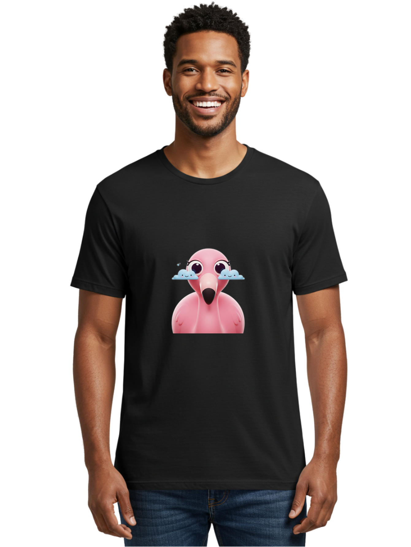 Pink-Flamingo-4 Men'S Graphic Tee, 100% Cotton, Comfortable Casual Summer Wear, Machine Washable, Vintage Camera, Old Camera, Antique Camera, Black Camera, Classic Photography, Photography Equipment, Nostalgic Device, Film Camera, Camera Art Baj179 17