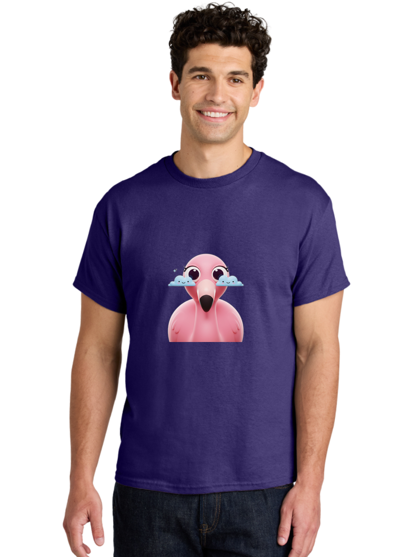 Pink-Flamingo-4 Men'S Graphic Tee, 100% Cotton, Comfortable Casual Summer Wear, Machine Washable, Vintage Camera, Old Camera, Antique Camera, Black Camera, Classic Photography, Photography Equipment, Nostalgic Device, Film Camera, Camera Art Baj179 24
