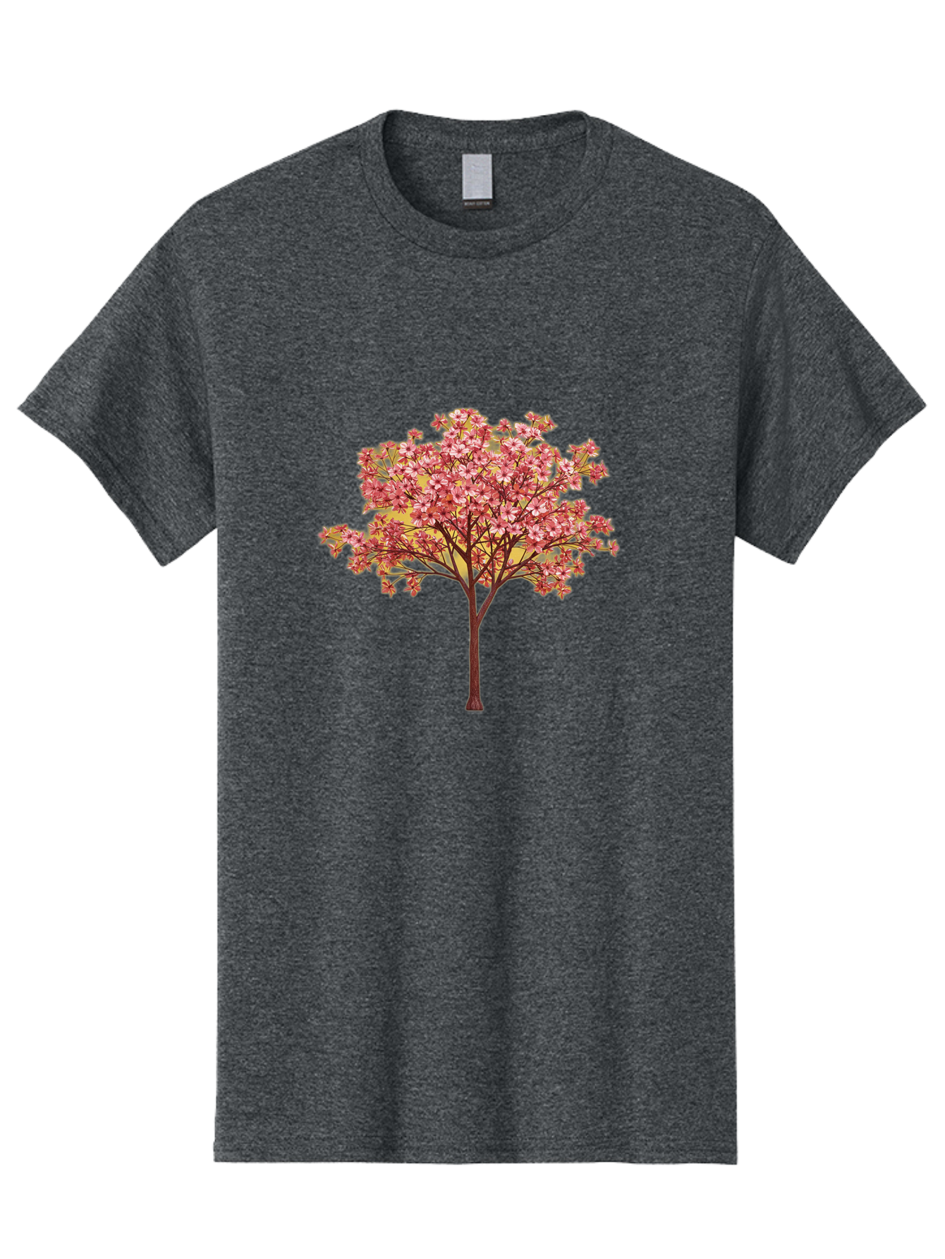 Pink-Flowering-Tree Men'S Graphic Tee, 100% Cotton, Comfortable Casual Summer Wear, Machine Washable, Vintage Camera, Old Camera, Antique Camera, Black Camera, Classic Photography, Photography Equipment, Nostalgic Device, Film Camera, Baj189 2