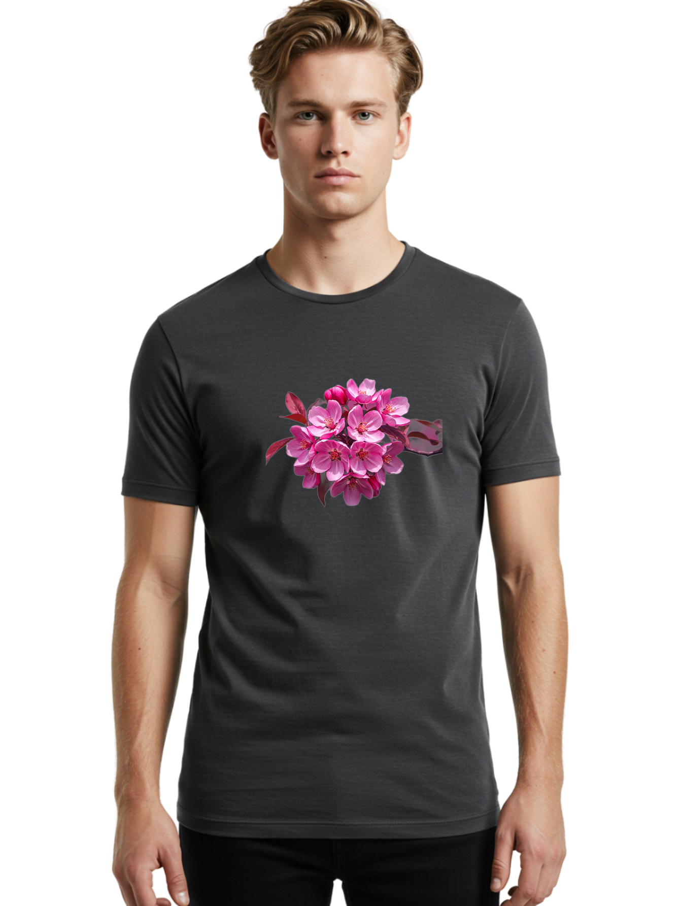 Pink-Flowers Men'S Graphic Tee, 100% Cotton, Comfortable Casual Summer Wear, Machine Washable, Vintage Camera, Old Camera, Antique Camera, Black Camera, Classic Photography, Photography Equipment, Nostalgic Device, Film Camera, Camera Art Baj193 17