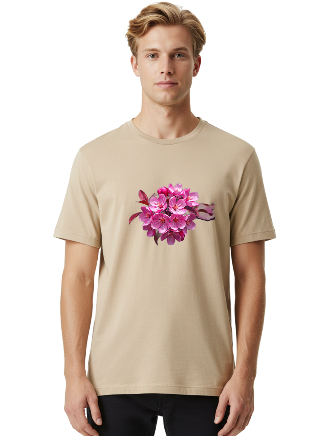 Pink-Flowers Men'S Graphic Tee, 100% Cotton, Comfortable Casual Summer Wear, Machine Washable, Vintage Camera, Old Camera, Antique Camera, Black Camera, Classic Photography, Photography Equipment, Nostalgic Device, Film Camera, Camera Art Baj193 18