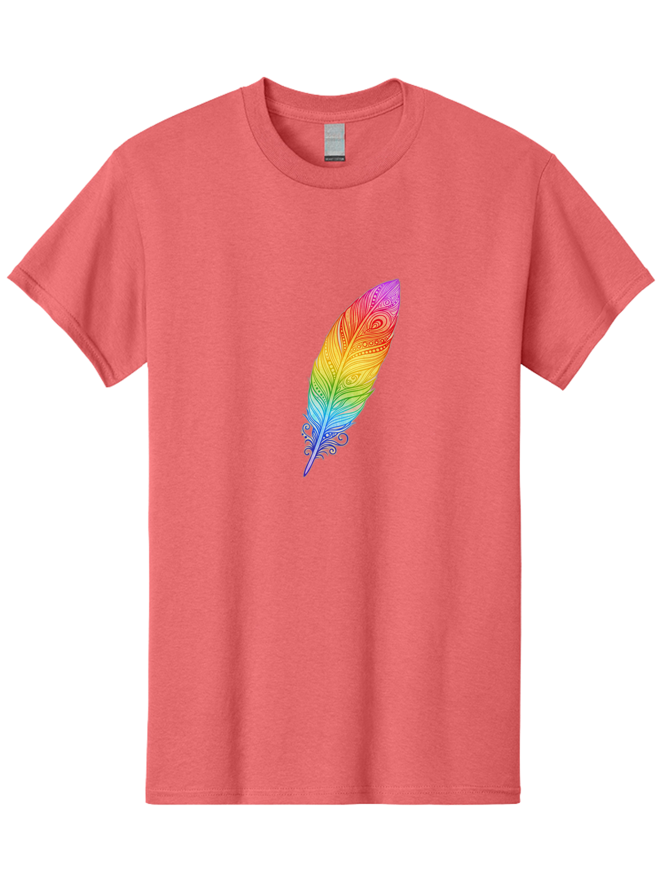 Rainbow-Feather-1 Men'S Graphic Tee, 100% Cotton, Comfortable Casual Summer Wear, Machine Washable, Vintage Camera, Old Camera, Antique Camera, Black Camera, Classic Photography, Photography Equipment, Nostalgic Device, Film Camera, Camera Art Baj217 14