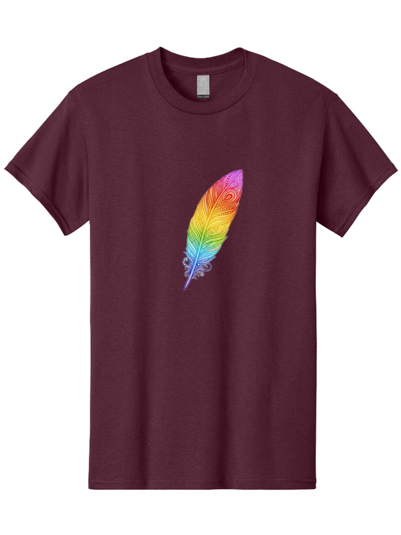 Rainbow-Feather-1 Men'S Graphic Tee, 100% Cotton, Comfortable Casual Summer Wear, Machine Washable, Vintage Camera, Old Camera, Antique Camera, Black Camera, Classic Photography, Photography Equipment, Nostalgic Device, Film Camera, Camera Art Baj217 8