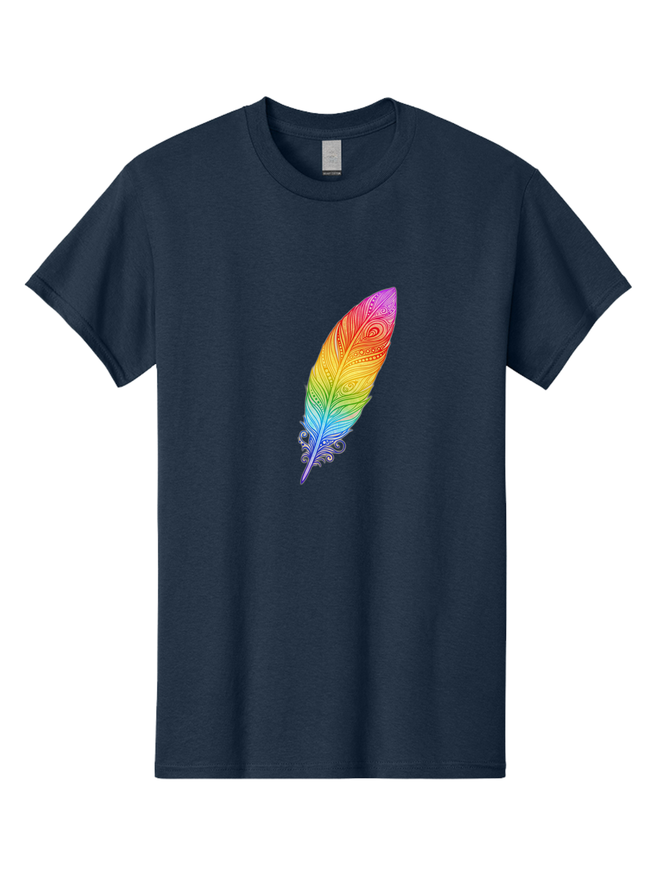 Rainbow-Feather-1 Men'S Graphic Tee, 100% Cotton, Comfortable Casual Summer Wear, Machine Washable, Vintage Camera, Old Camera, Antique Camera, Black Camera, Classic Photography, Photography Equipment, Nostalgic Device, Film Camera, Camera Art Baj217 7
