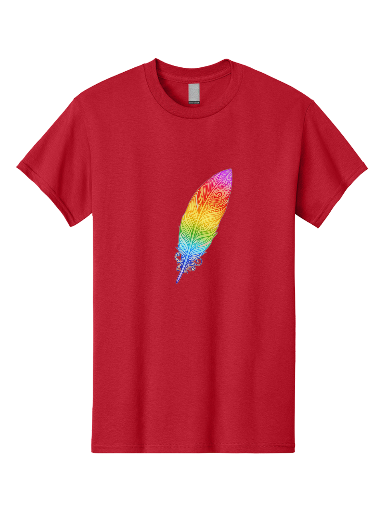 Rainbow-Feather-1 Men'S Graphic Tee, 100% Cotton, Comfortable Casual Summer Wear, Machine Washable, Vintage Camera, Old Camera, Antique Camera, Black Camera, Classic Photography, Photography Equipment, Nostalgic Device, Film Camera, Camera Art Baj217 2