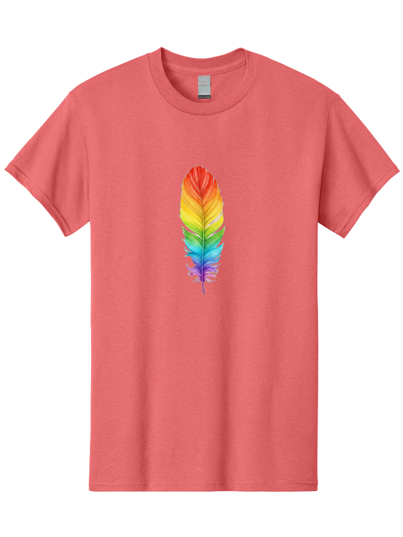 Rainbow-Feather-10 Men'S Graphic Tee, 100% Cotton, Comfortable Casual Summer Wear, Machine Washable, Vintage Camera, Old Camera, Antique Camera, Black Camera, Classic Photography, Photography Equipment, Nostalgic Device, Film Camera, Baj218 1