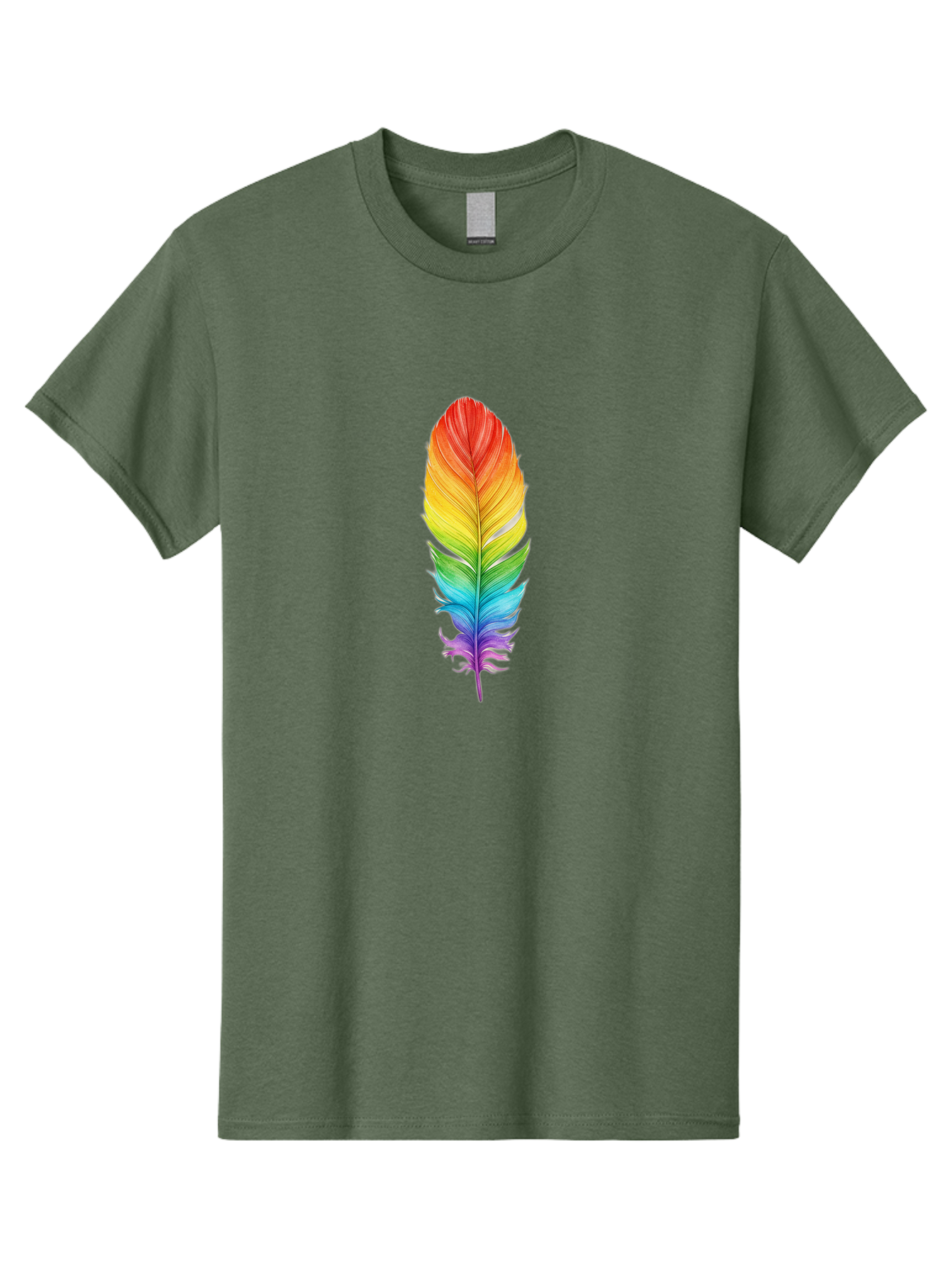 Rainbow-Feather-10 Men'S Graphic Tee, 100% Cotton, Comfortable Casual Summer Wear, Machine Washable, Vintage Camera, Old Camera, Antique Camera, Black Camera, Classic Photography, Photography Equipment, Nostalgic Device, Film Camera, Baj218 11