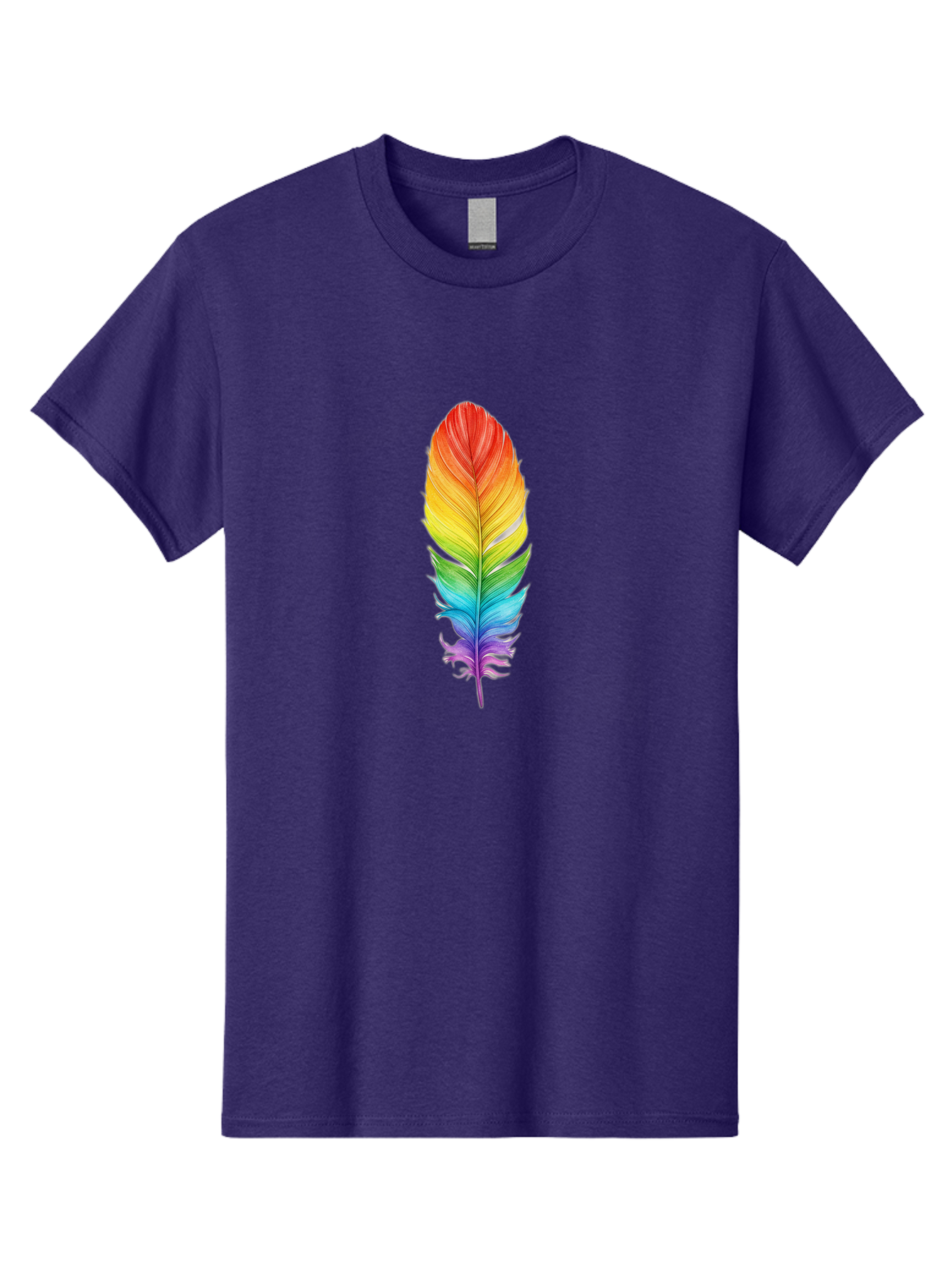 Rainbow-Feather-10 Men'S Graphic Tee, 100% Cotton, Comfortable Casual Summer Wear, Machine Washable, Vintage Camera, Old Camera, Antique Camera, Black Camera, Classic Photography, Photography Equipment, Nostalgic Device, Film Camera, Baj218 3
