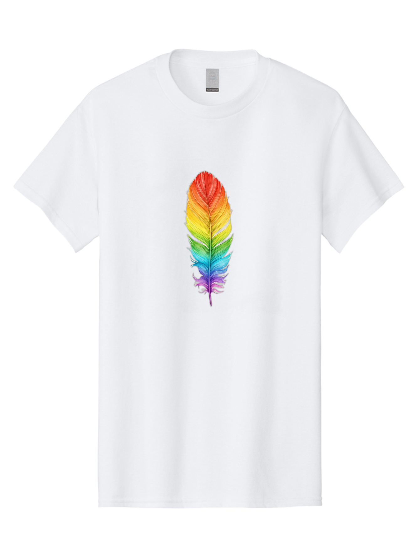 Rainbow-Feather-10 Men'S Graphic Tee, 100% Cotton, Comfortable Casual Summer Wear, Machine Washable, Vintage Camera, Old Camera, Antique Camera, Black Camera, Classic Photography, Photography Equipment, Nostalgic Device, Film Camera, Baj218 15