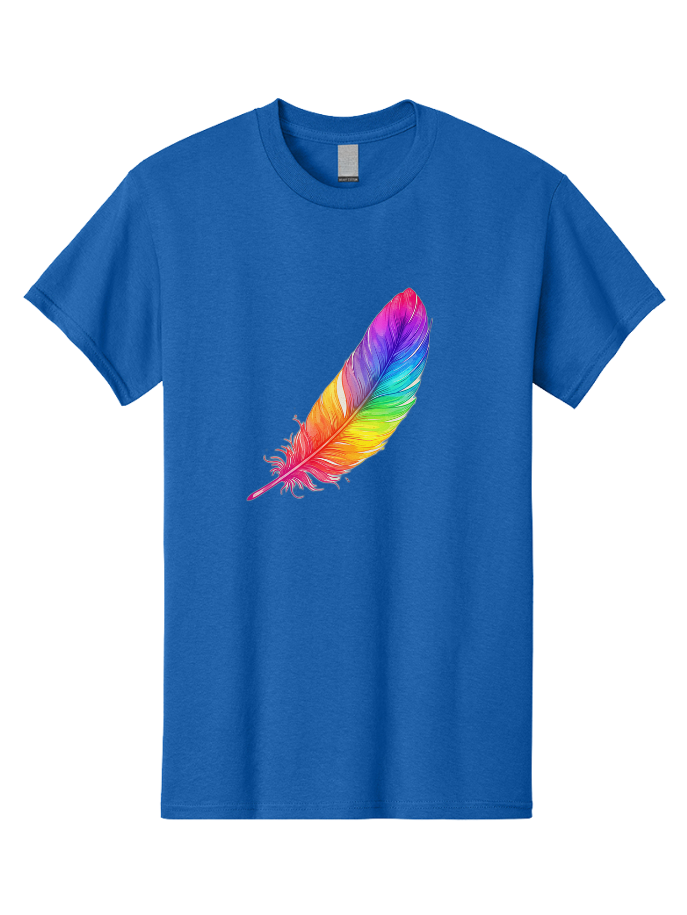 Rainbow-Feather-11 Men'S Graphic Tee, 100% Cotton, Comfortable Casual Summer Wear, Machine Washable, Vintage Camera, Old Camera, Antique Camera, Black Camera, Classic Photography, Photography Equipment, Nostalgic Device, Film Camera, Baj219 3