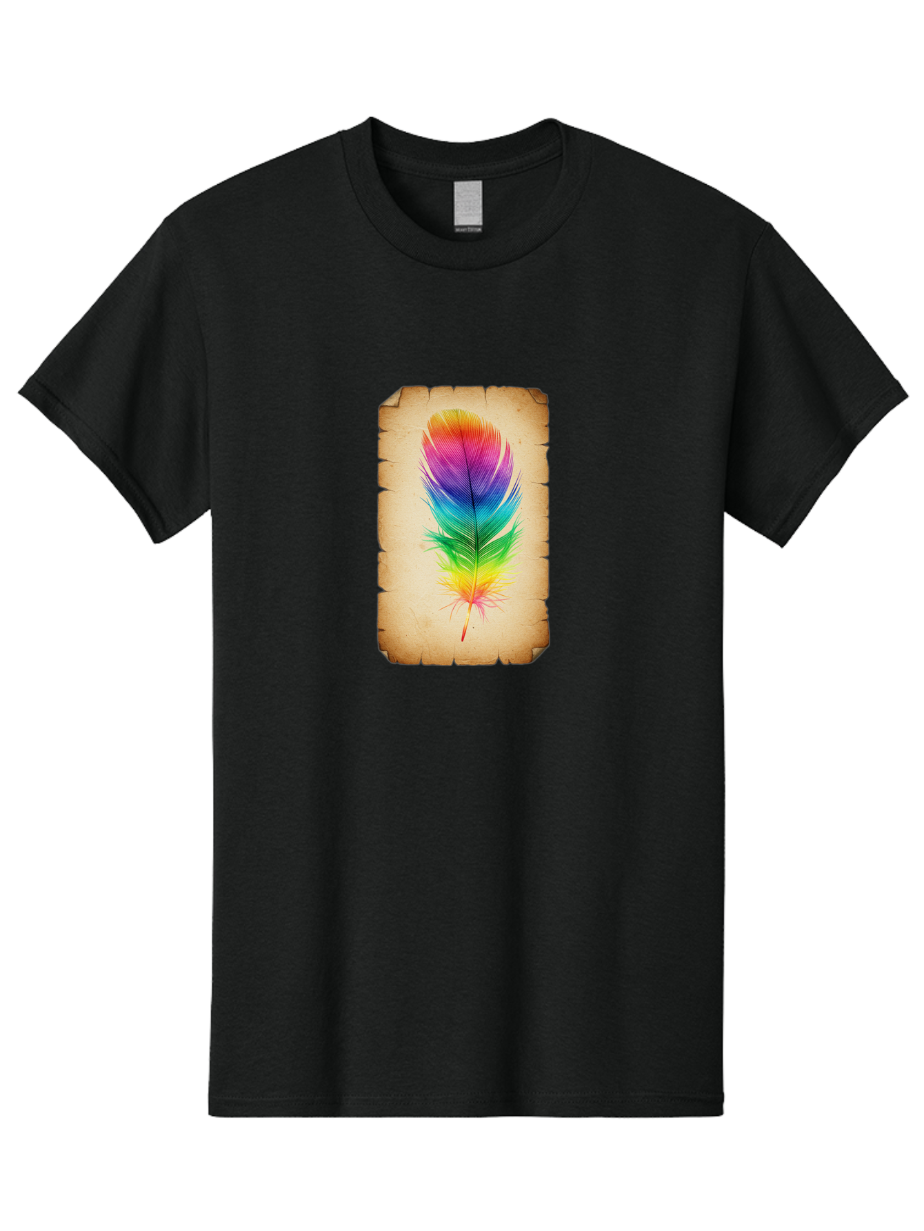 Rainbow-Feather-13 Men'S Graphic Tee, 100% Cotton, Comfortable Casual Summer Wear, Machine Washable, Vintage Camera, Old Camera, Antique Camera, Black Camera, Classic Photography, Photography Equipment, Nostalgic Device, Film Camera, Baj221 9