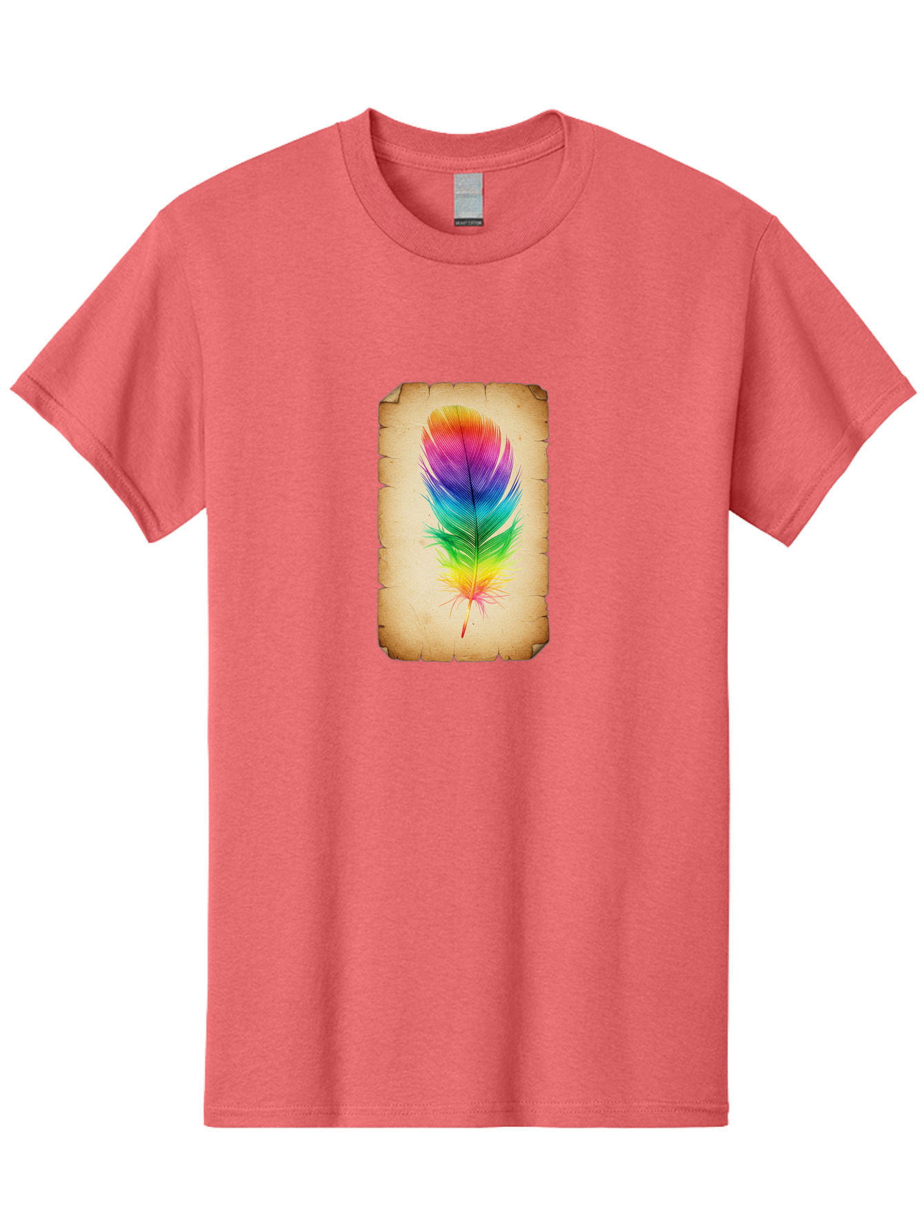 Rainbow-Feather-13 Men'S Graphic Tee, 100% Cotton, Comfortable Casual Summer Wear, Machine Washable, Vintage Camera, Old Camera, Antique Camera, Black Camera, Classic Photography, Photography Equipment, Nostalgic Device, Film Camera, Baj221 2