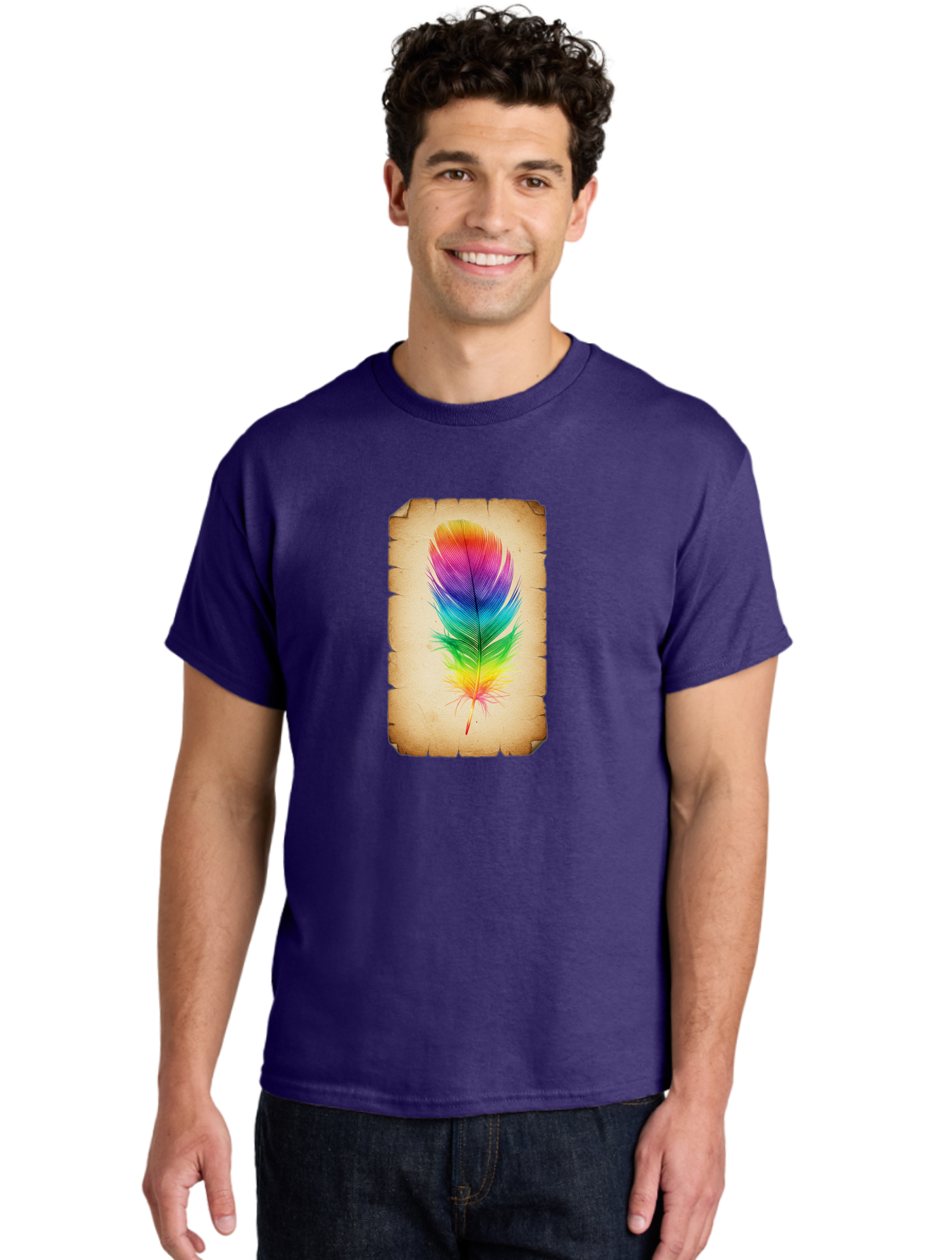 Rainbow-Feather-13 Men'S Graphic Tee, 100% Cotton, Comfortable Casual Summer Wear, Machine Washable, Vintage Camera, Old Camera, Antique Camera, Black Camera, Classic Photography, Photography Equipment, Nostalgic Device, Film Camera, Baj221 16