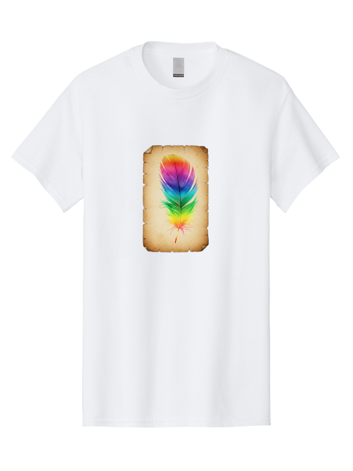 Rainbow-Feather-13 Men'S Graphic Tee, 100% Cotton, Comfortable Casual Summer Wear, Machine Washable, Vintage Camera, Old Camera, Antique Camera, Black Camera, Classic Photography, Photography Equipment, Nostalgic Device, Film Camera, Baj221 7