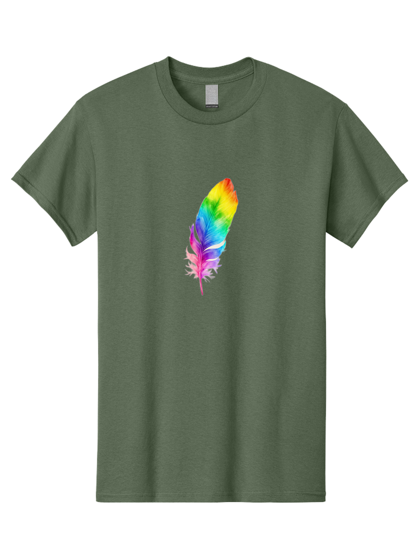 Rainbow-Feather-14 Men'S Graphic Tee, 100% Cotton, Comfortable Casual Summer Wear, Machine Washable, Vintage Camera, Old Camera, Antique Camera, Black Camera, Classic Photography, Photography Equipment, Nostalgic Device, Film Camera, Baj222 15
