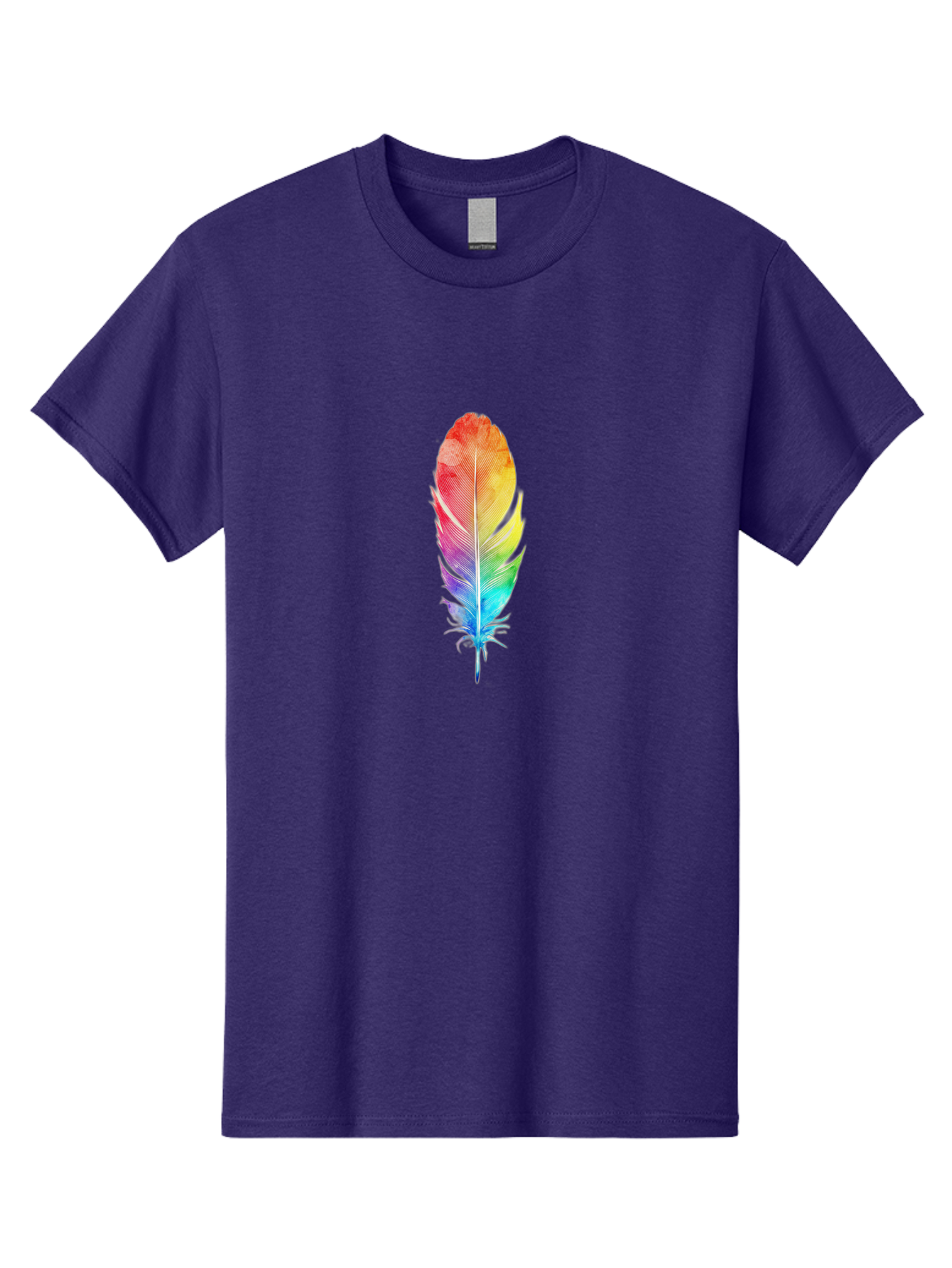 Rainbow-Feather-2 Men'S Graphic Tee, 100% Cotton, Comfortable Casual Summer Wear, Machine Washable, Vintage Camera, Old Camera, Antique Camera, Black Camera, Classic Photography, Photography Equipment, Nostalgic Device, Film Camera, Camera Art Baj225 4