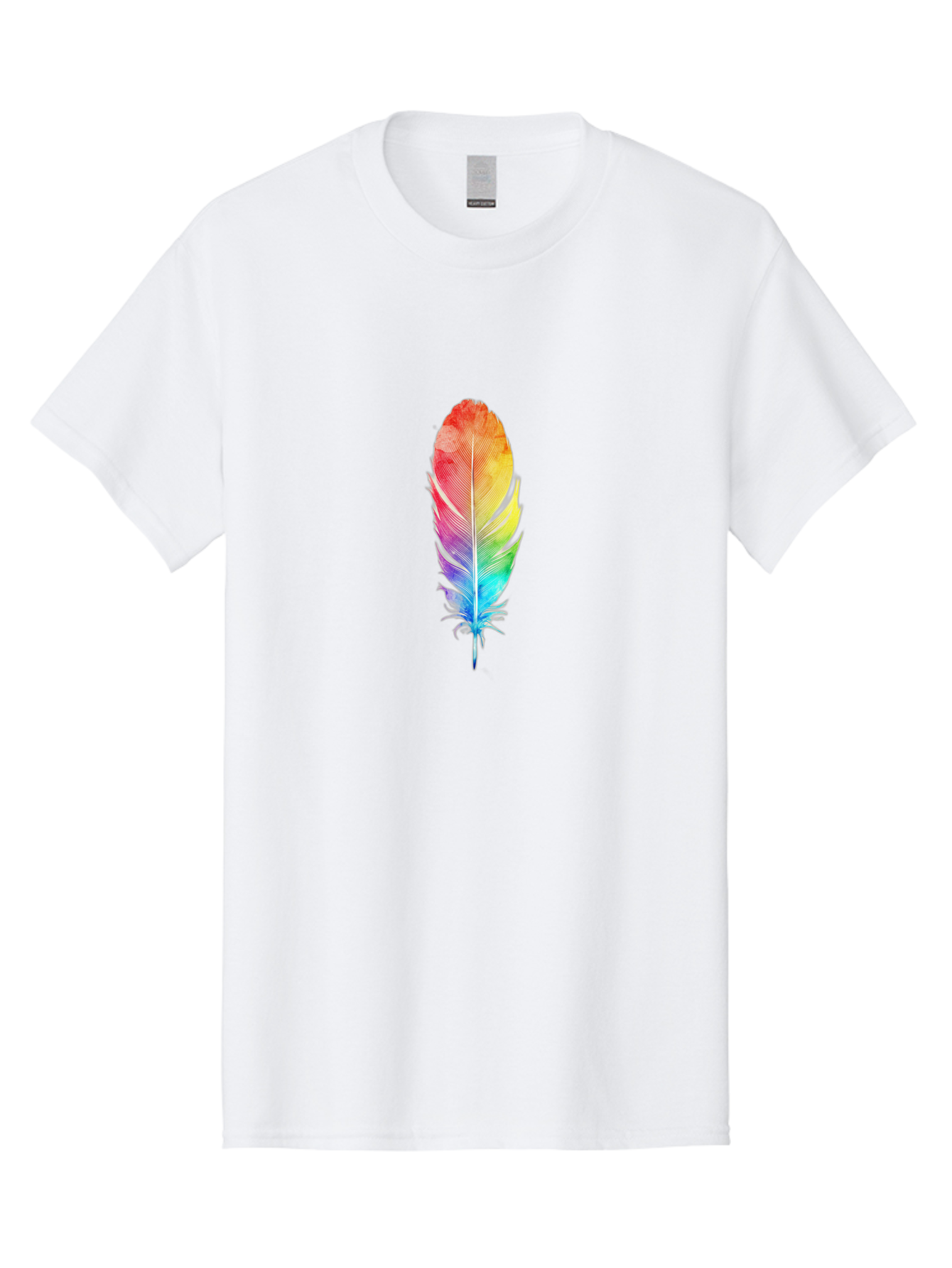 Rainbow-Feather-2 Men'S Graphic Tee, 100% Cotton, Comfortable Casual Summer Wear, Machine Washable, Vintage Camera, Old Camera, Antique Camera, Black Camera, Classic Photography, Photography Equipment, Nostalgic Device, Film Camera, Camera Art Baj225 11
