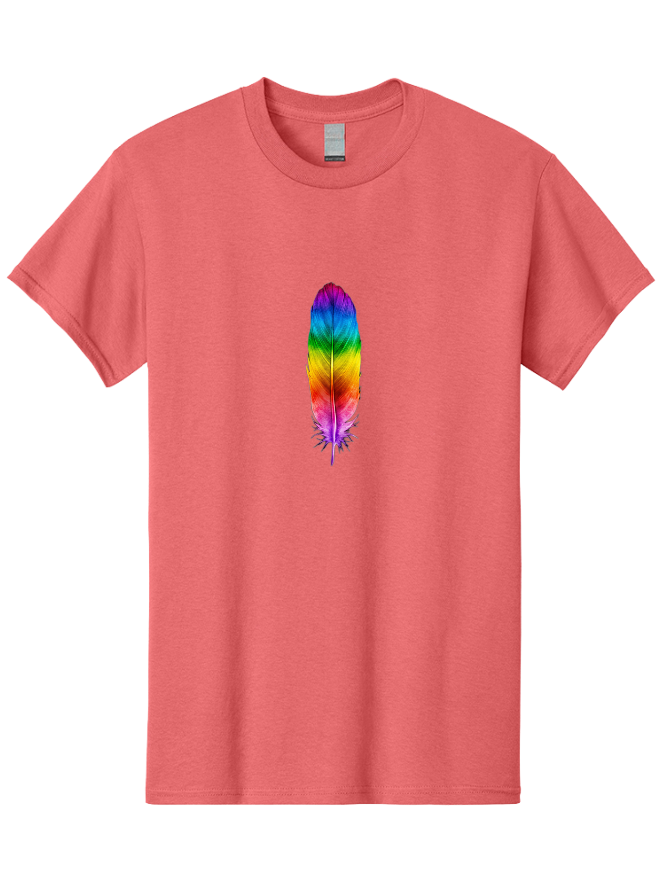Rainbow-Feather-3 Men'S Graphic Tee, 100% Cotton, Comfortable Casual Summer Wear, Machine Washable, Vintage Camera, Old Camera, Antique Camera, Black Camera, Classic Photography, Photography Equipment, Nostalgic Device, Film Camera, Camera Art Baj226 11