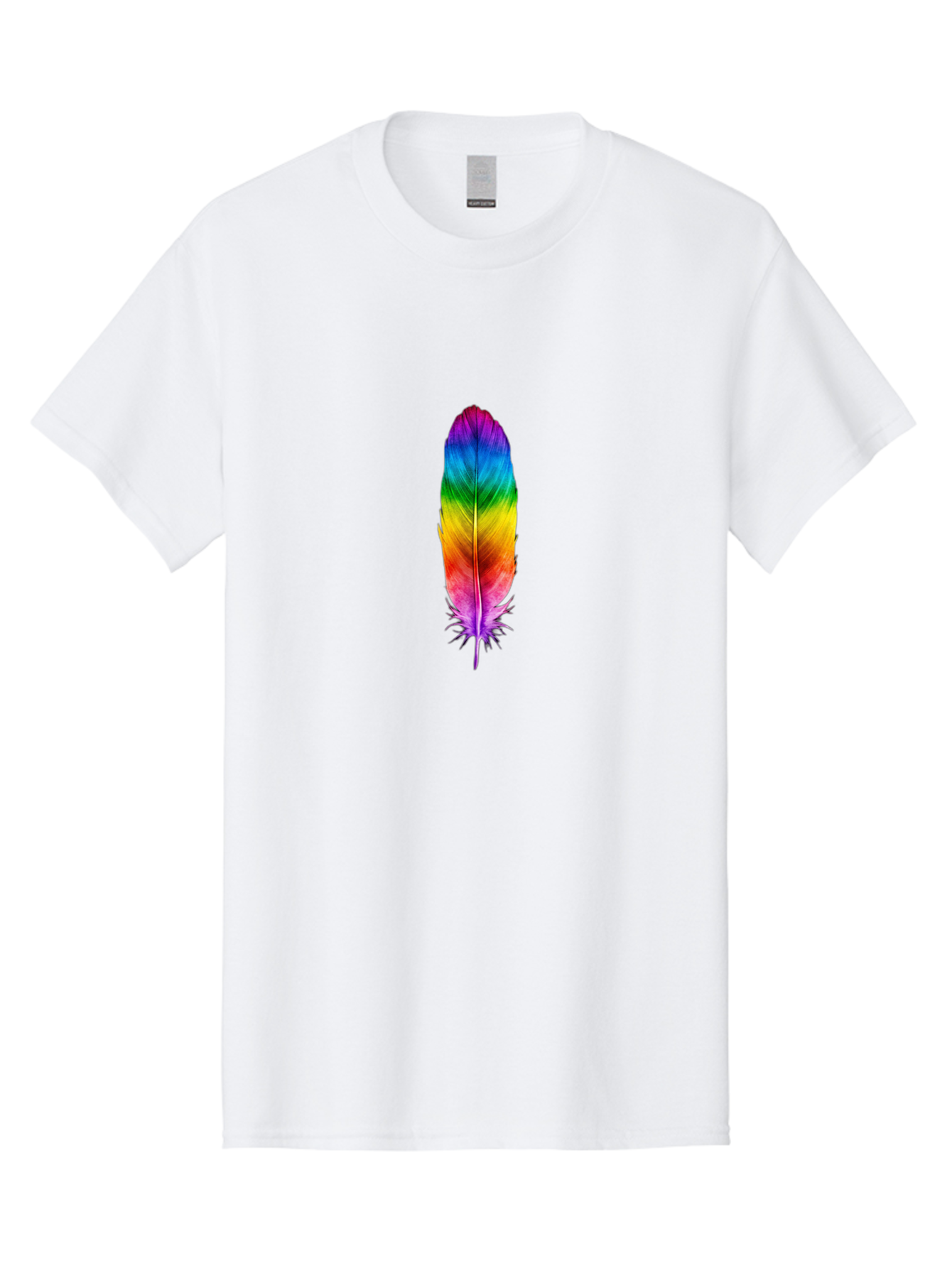 Rainbow-Feather-3 Men'S Graphic Tee, 100% Cotton, Comfortable Casual Summer Wear, Machine Washable, Vintage Camera, Old Camera, Antique Camera, Black Camera, Classic Photography, Photography Equipment, Nostalgic Device, Film Camera, Camera Art Baj226 7