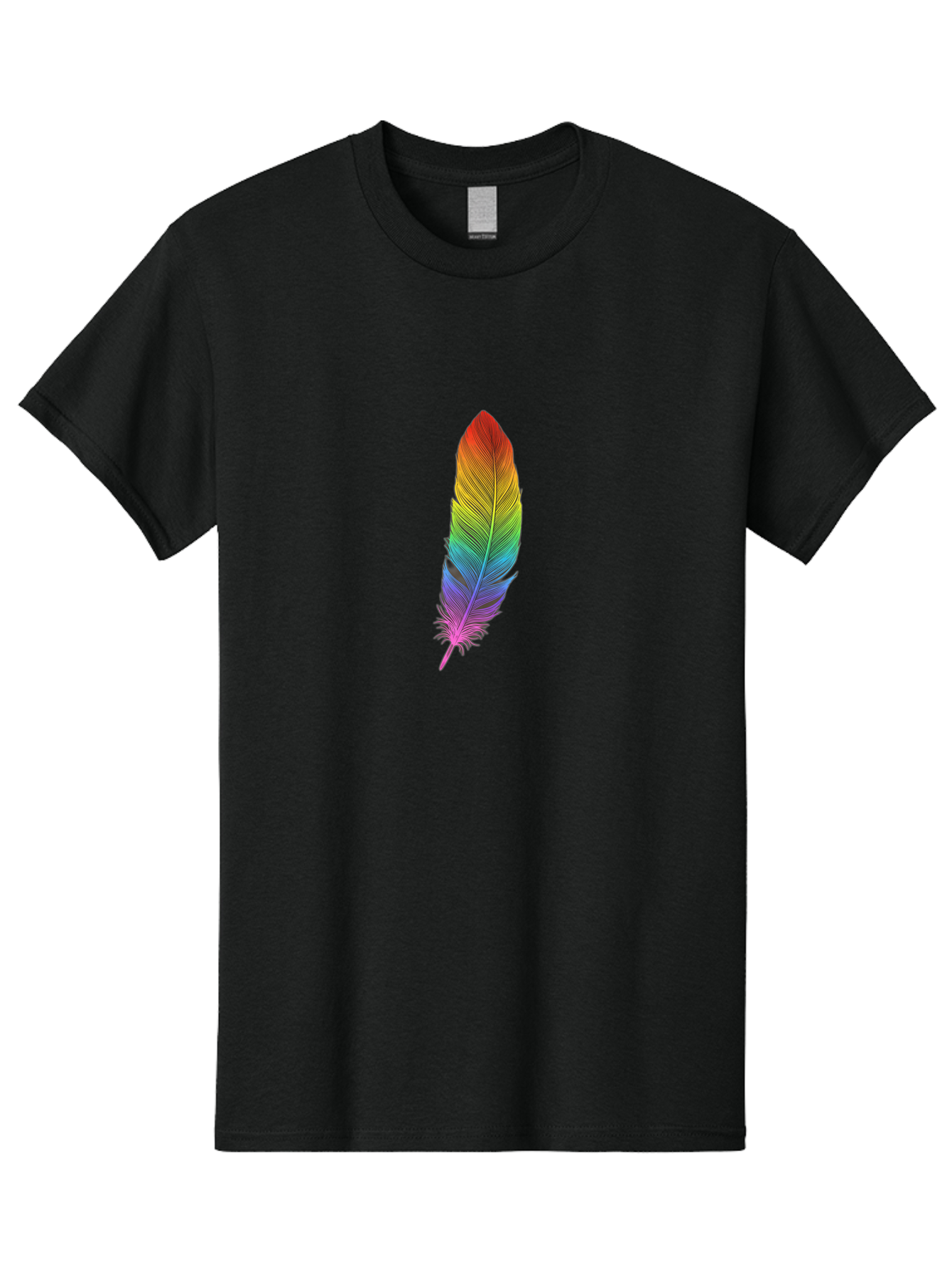 Rainbow-Feather-5 Men'S Graphic Tee, 100% Cotton, Comfortable Casual Summer Wear, Machine Washable, Vintage Camera, Old Camera, Antique Camera, Black Camera, Classic Photography, Photography Equipment, Nostalgic Device, Film Camera, Camera Art Baj228 10