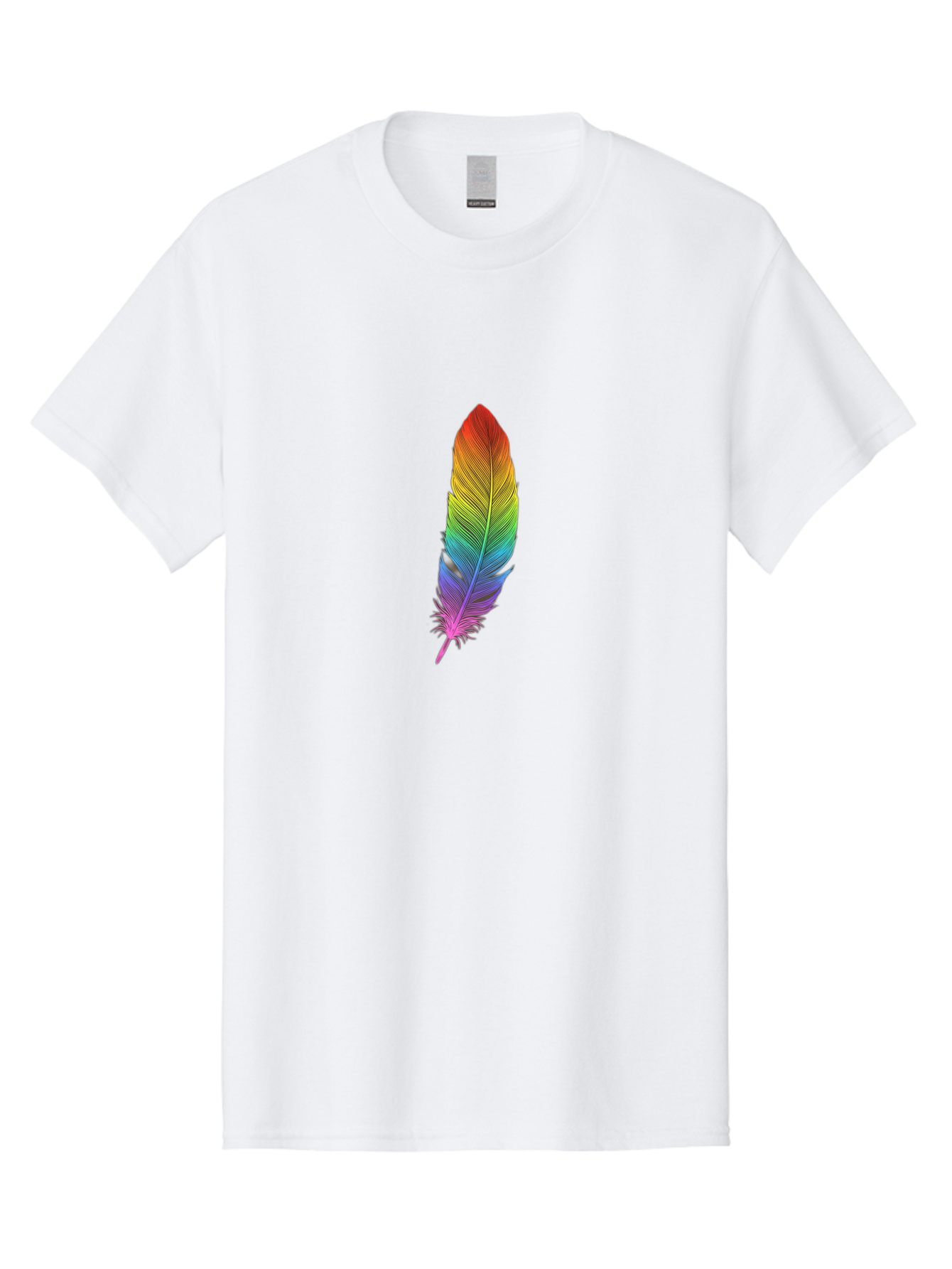 Rainbow-Feather-5 Men'S Graphic Tee, 100% Cotton, Comfortable Casual Summer Wear, Machine Washable, Vintage Camera, Old Camera, Antique Camera, Black Camera, Classic Photography, Photography Equipment, Nostalgic Device, Film Camera, Camera Art Baj228 11