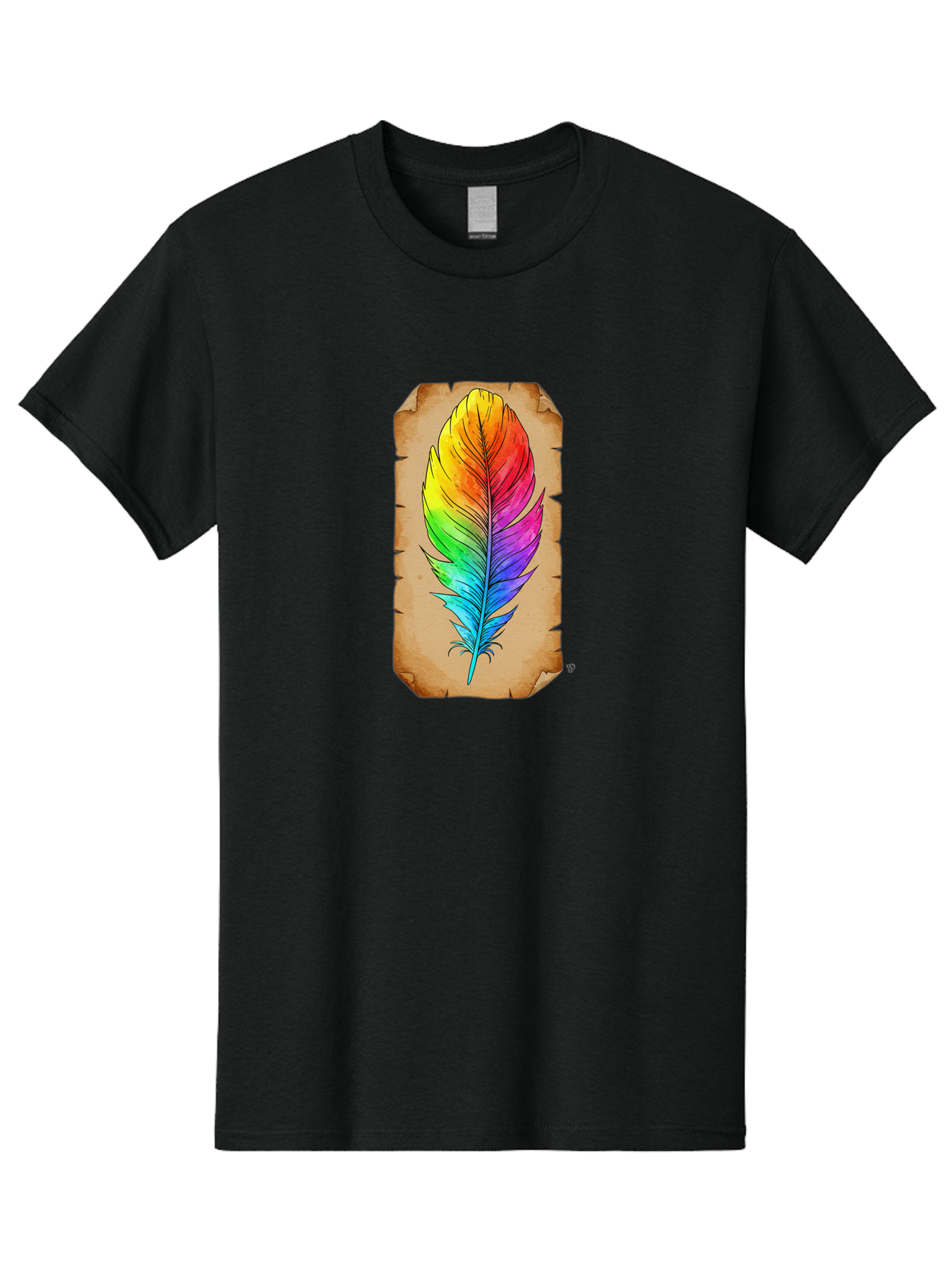 Rainbow-Feather-7 Men'S Graphic Tee, 100% Cotton, Comfortable Casual Summer Wear, Machine Washable, Vintage Camera, Old Camera, Antique Camera, Black Camera, Classic Photography, Photography Equipment, Nostalgic Device, Film Camera, Camera Art Baj230 14