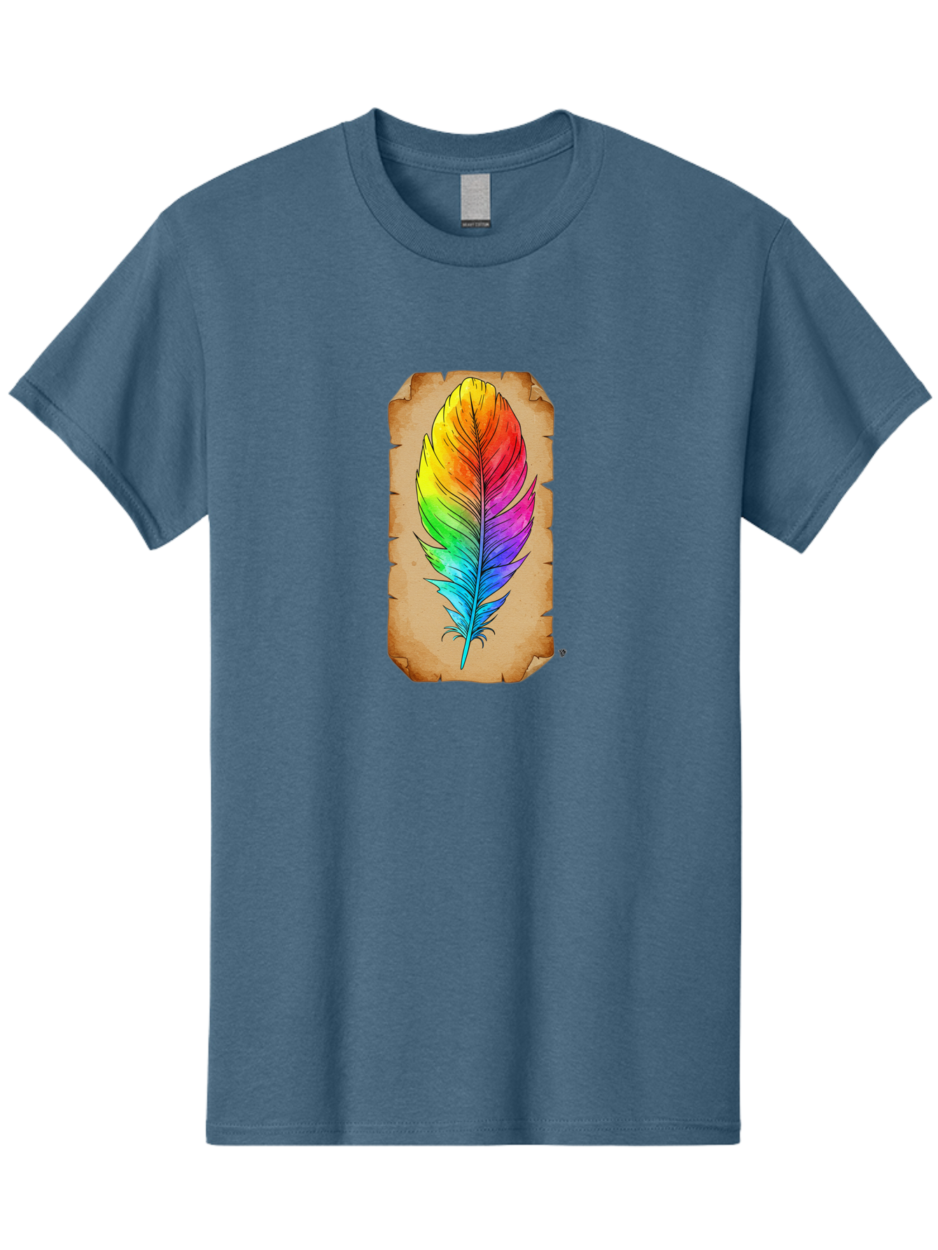 Rainbow-Feather-7 Men'S Graphic Tee, 100% Cotton, Comfortable Casual Summer Wear, Machine Washable, Vintage Camera, Old Camera, Antique Camera, Black Camera, Classic Photography, Photography Equipment, Nostalgic Device, Film Camera, Camera Art Baj230 4