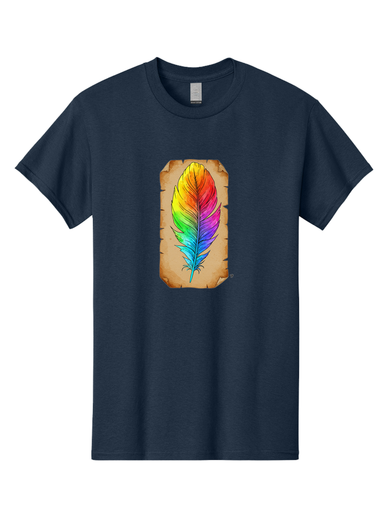 Rainbow-Feather-7 Men'S Graphic Tee, 100% Cotton, Comfortable Casual Summer Wear, Machine Washable, Vintage Camera, Old Camera, Antique Camera, Black Camera, Classic Photography, Photography Equipment, Nostalgic Device, Film Camera, Camera Art Baj230 10