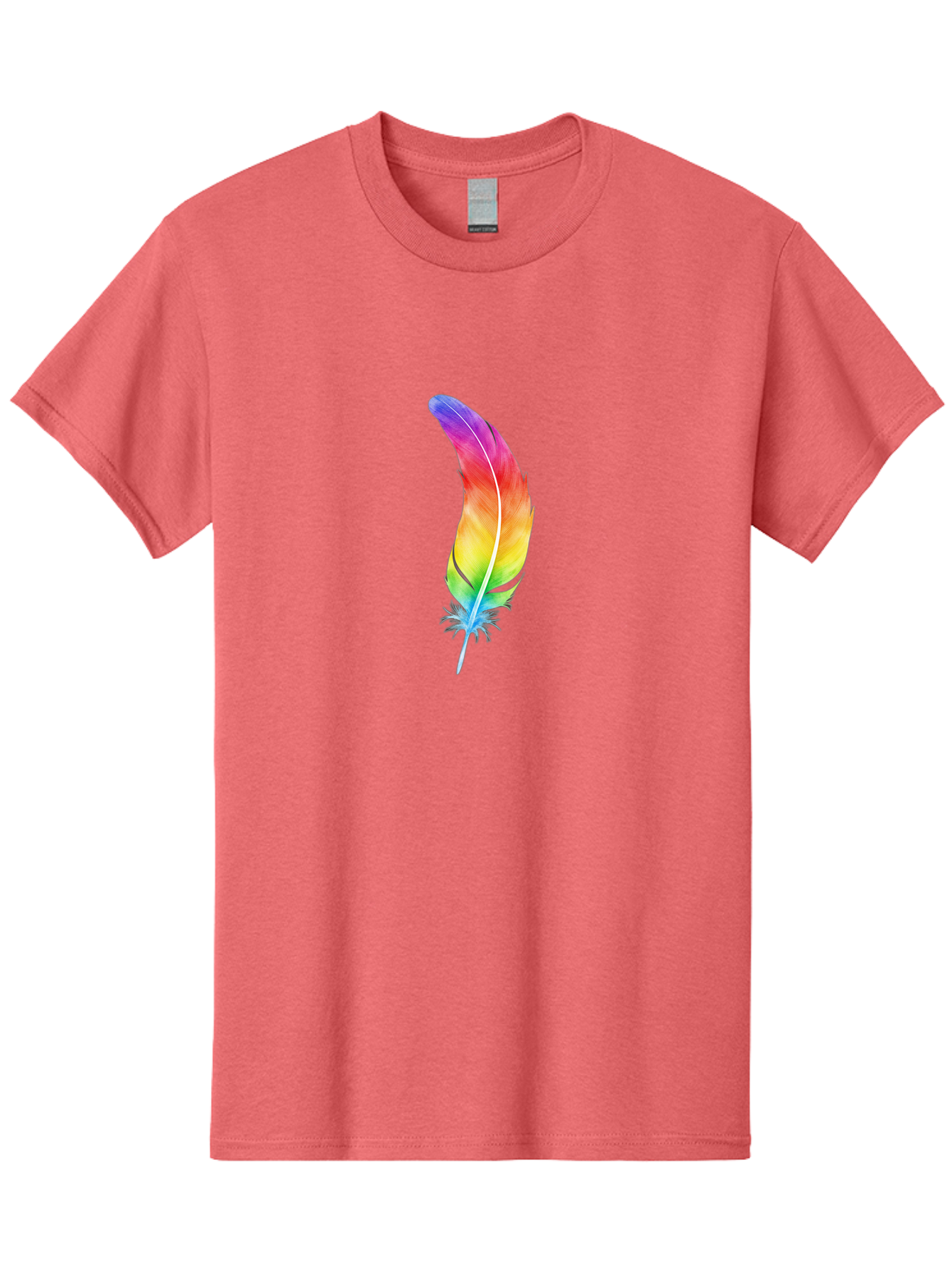 Rainbow-Feather-8 Men'S Graphic Tee, 100% Cotton, Comfortable Casual Summer Wear, Machine Washable, Vintage Camera, Old Camera, Antique Camera, Black Camera, Classic Photography, Photography Equipment, Nostalgic Device, Film Camera, Camera Art Baj231 13