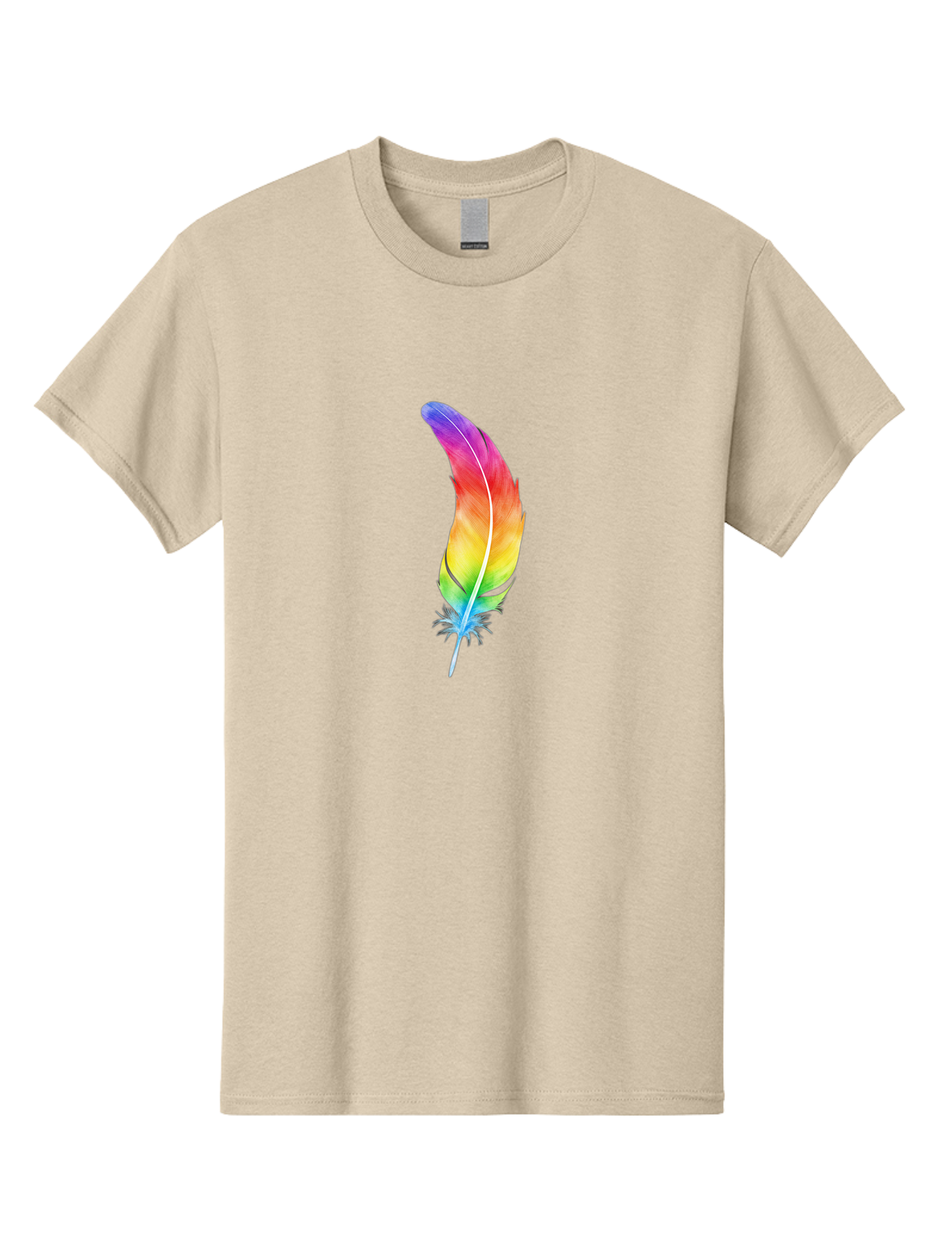 Rainbow-Feather-8 Men'S Graphic Tee, 100% Cotton, Comfortable Casual Summer Wear, Machine Washable, Vintage Camera, Old Camera, Antique Camera, Black Camera, Classic Photography, Photography Equipment, Nostalgic Device, Film Camera, Camera Art Baj231 1
