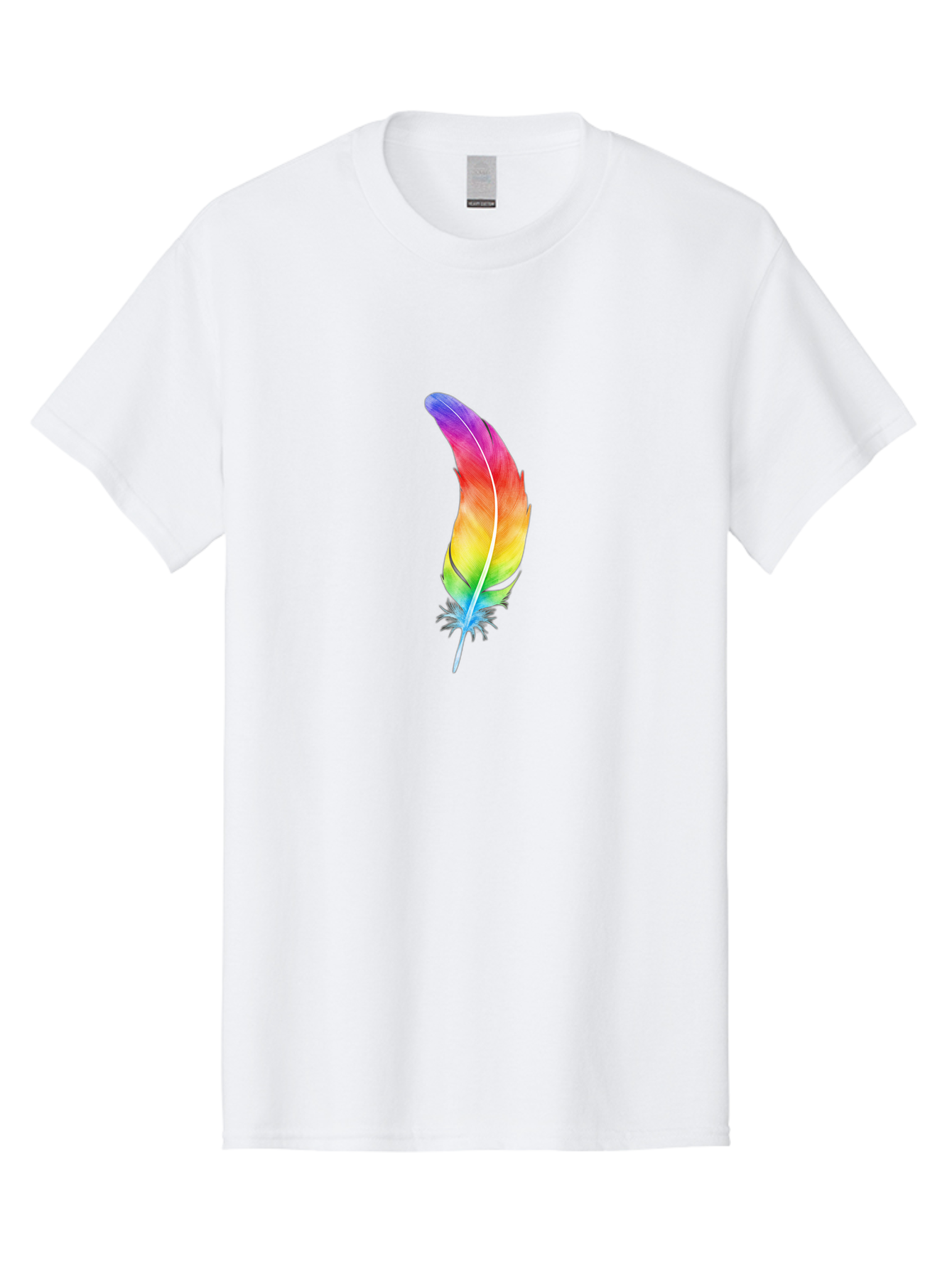 Rainbow-Feather-8 Men'S Graphic Tee, 100% Cotton, Comfortable Casual Summer Wear, Machine Washable, Vintage Camera, Old Camera, Antique Camera, Black Camera, Classic Photography, Photography Equipment, Nostalgic Device, Film Camera, Camera Art Baj231 9