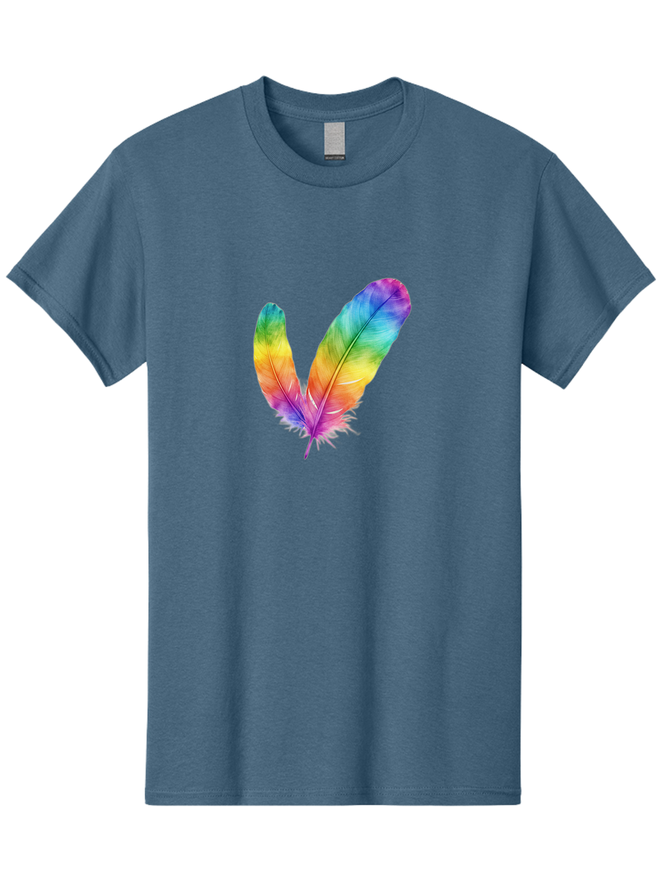 Rainbow-Feathers Men'S Graphic Tee, 100% Cotton, Comfortable Casual Summer Wear, Machine Washable, Vintage Camera, Old Camera, Antique Camera, Black Camera, Classic Photography, Photography Equipment, Nostalgic Device, Film Camera, Camera Art Baj234 4