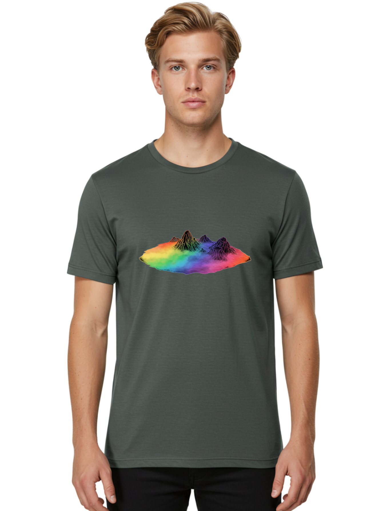 Rainbow-Mountains Men'S Graphic Tee, 100% Cotton, Comfortable Casual Summer Wear, Machine Washable, Vintage Camera, Old Camera, Antique Camera, Black Camera, Classic Photography, Photography Equipment, Nostalgic Device, Film Camera, Camera Art Baj237 20