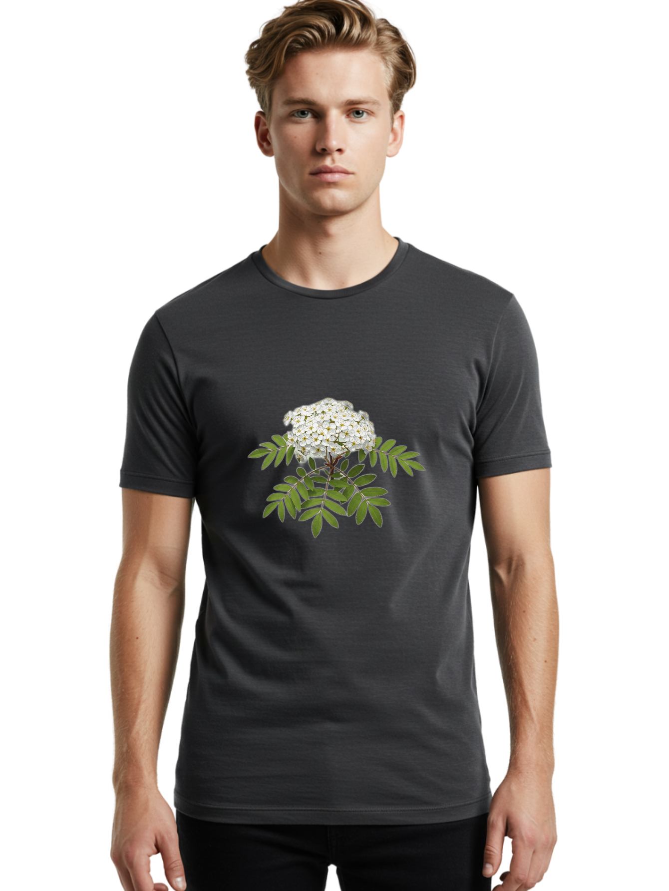 Rowan-Tree-Flowers Men'S Graphic Tee, 100% Cotton, Comfortable Casual Summer Wear, Machine Washable, Vintage Camera, Old Camera, Antique Camera, Black Camera, Classic Photography, Photography Equipment, Nostalgic Device, Film Camera, Baj244 22