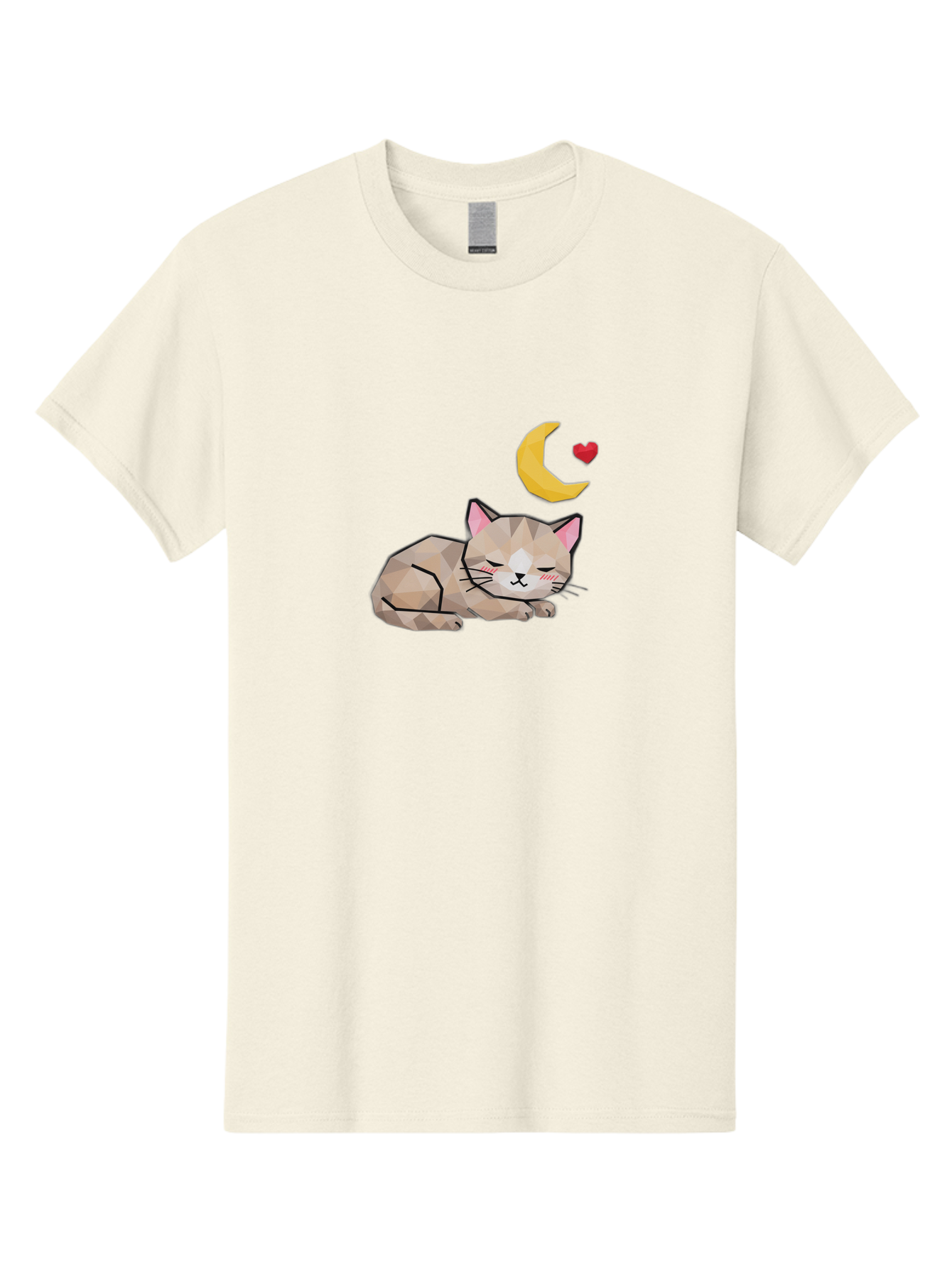 Sleeping-Cat-With-Moon-And-Heart Men'S Graphic Tee, 100% Cotton, Comfortable Casual Summer Wear, Machine Washable, Vintage Camera, Old Camera, Antique Camera, Black Camera, Classic Photography, Photography Equipment, Nostalgic Device, Baj250 5