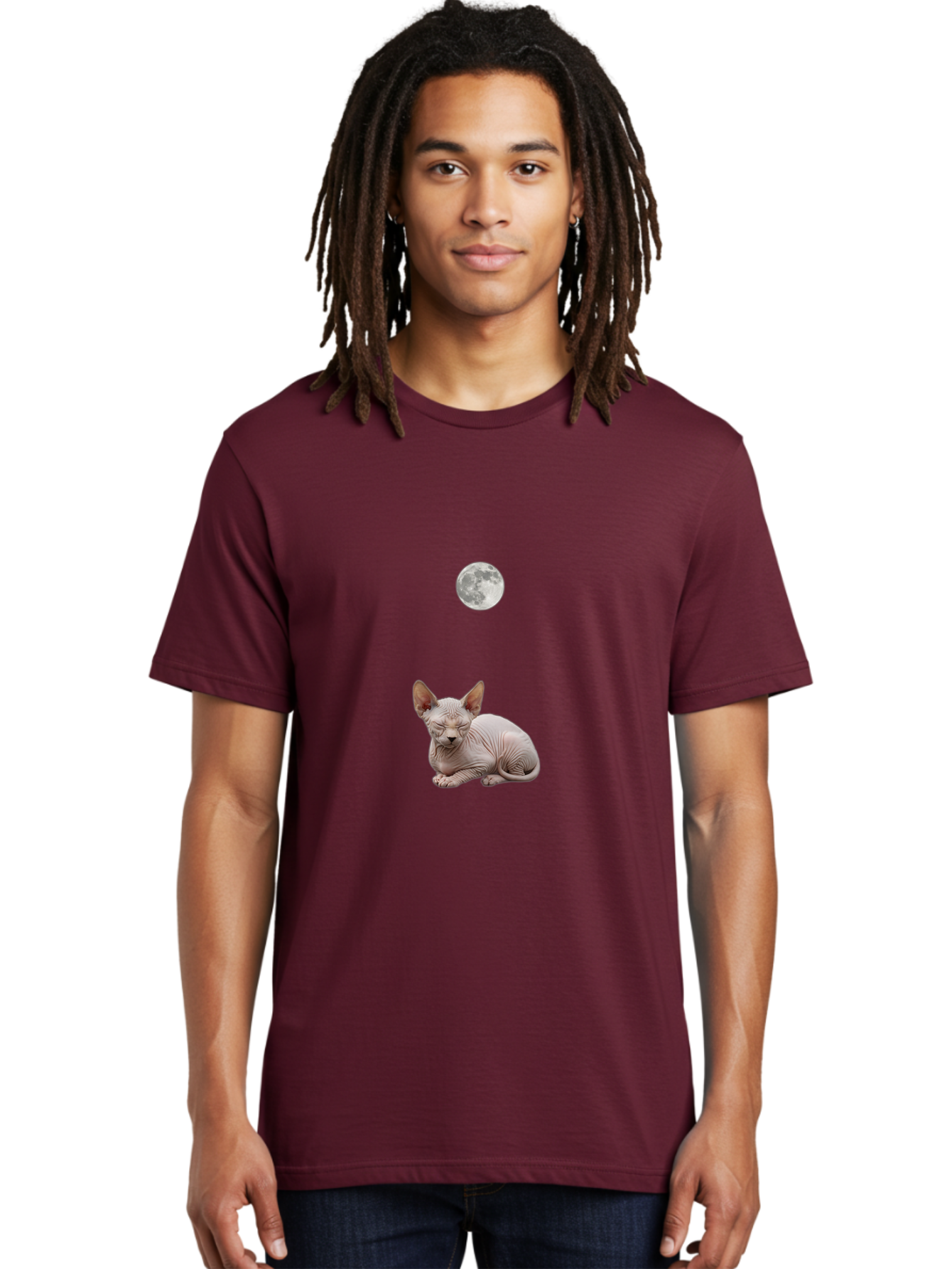 Sphynx-Cat-And-Moon Men'S Graphic Tee, 100% Cotton, Comfortable Casual Summer Wear, Machine Washable, Vintage Camera, Old Camera, Antique Camera, Black Camera, Classic Photography, Photography Equipment, Nostalgic Device, Film Camera, Baj261 29