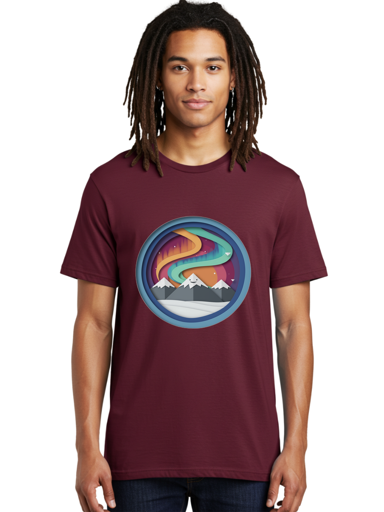 Stylized-Mountain-Landscape Men'S Graphic Tee, 100% Cotton, Comfortable Casual Summer Wear, Machine Washable, Vintage Camera, Old Camera, Antique Camera, Black Camera, Classic Photography, Photography Equipment, Nostalgic Device, Film Camera, Baj263 29