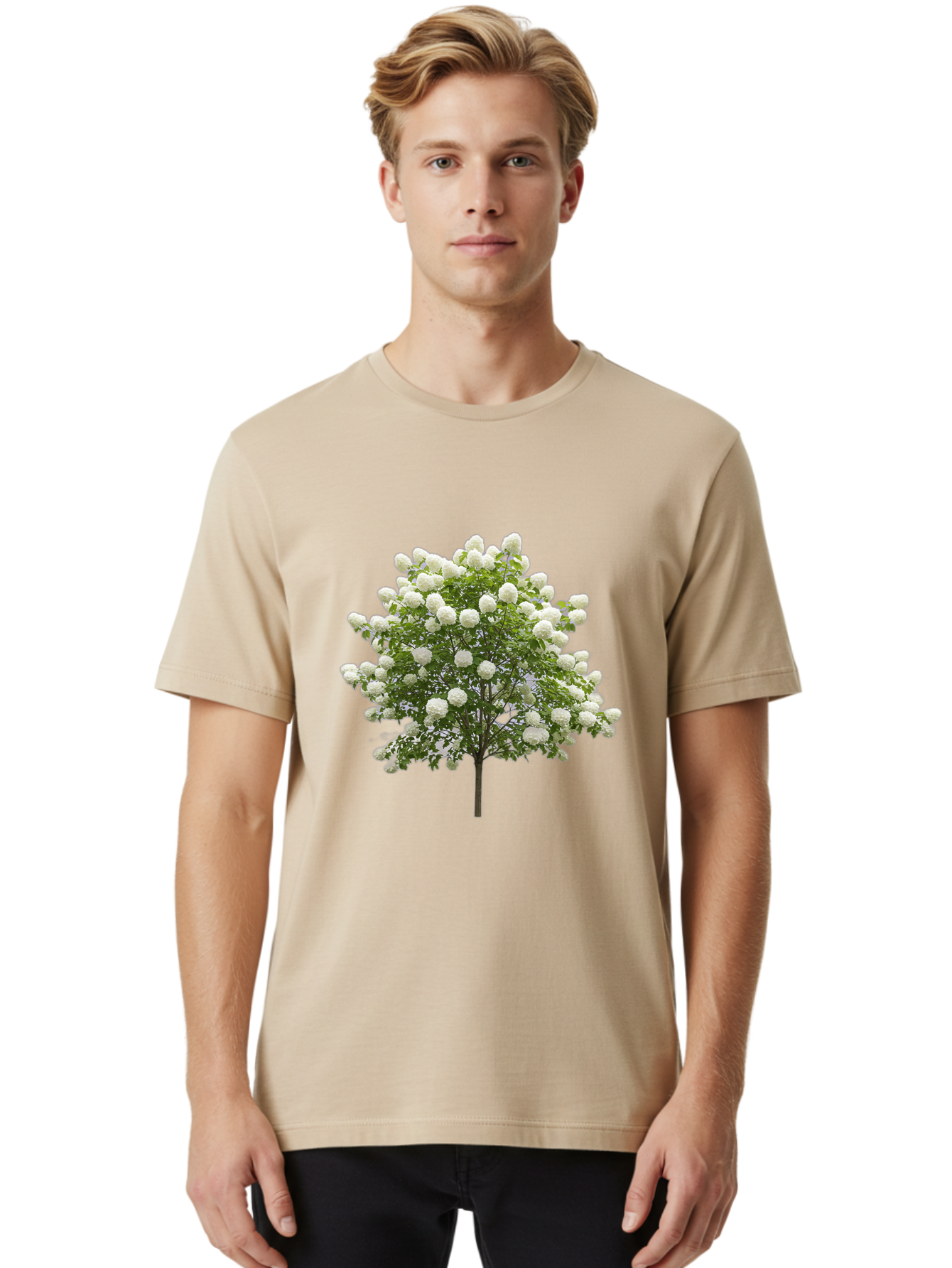 Tree-With-White-Flowers Men'S Graphic Tee, 100% Cotton, Comfortable Casual Summer Wear, Machine Washable, Vintage Camera, Old Camera, Antique Camera, Black Camera, Classic Photography, Photography Equipment, Nostalgic Device, Film Camera, Baj277 20