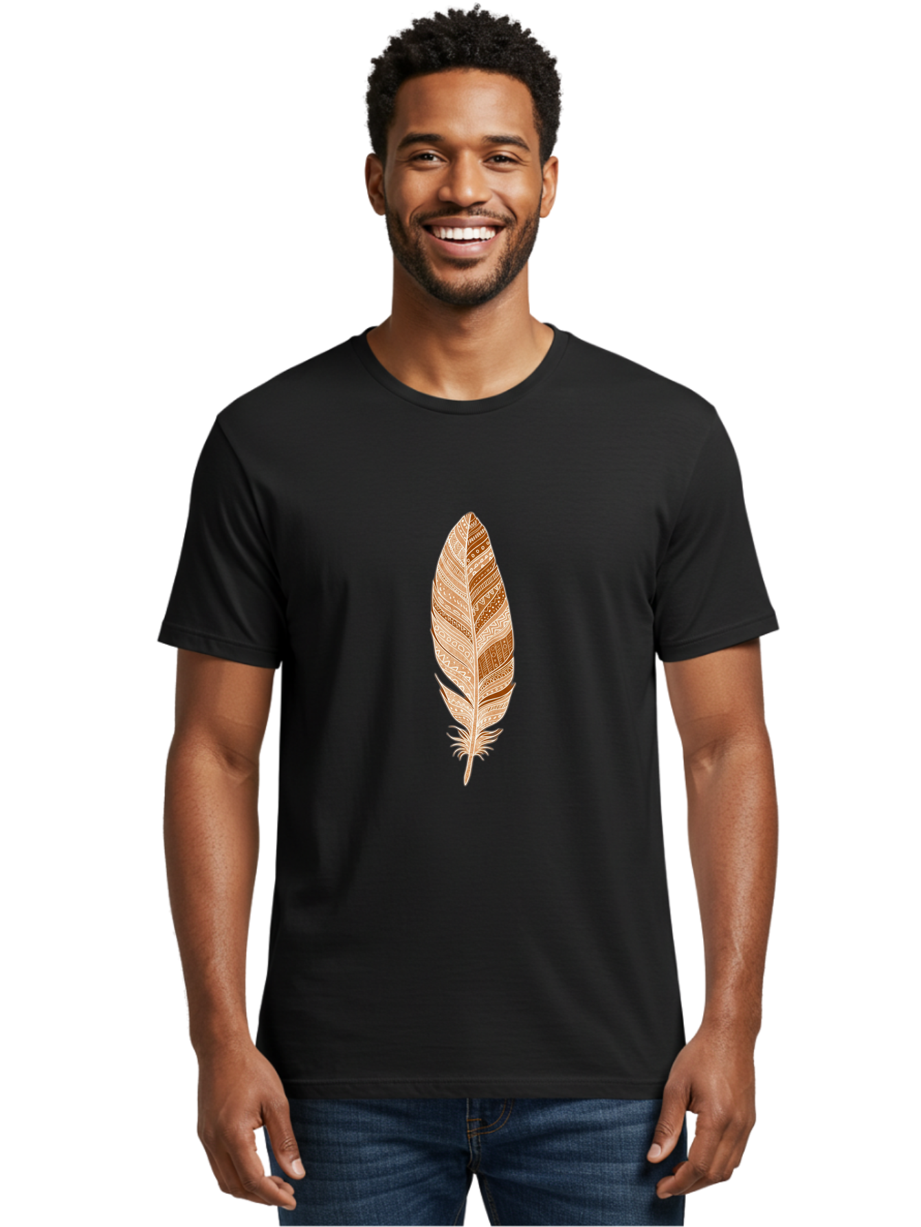 Tribal-Feather Men'S Graphic Tee, 100% Cotton, Comfortable Casual Summer Wear, Machine Washable, Vintage Camera, Old Camera, Antique Camera, Black Camera, Classic Photography, Photography Equipment, Nostalgic Device, Film Camera, Camera Art Baj278 30