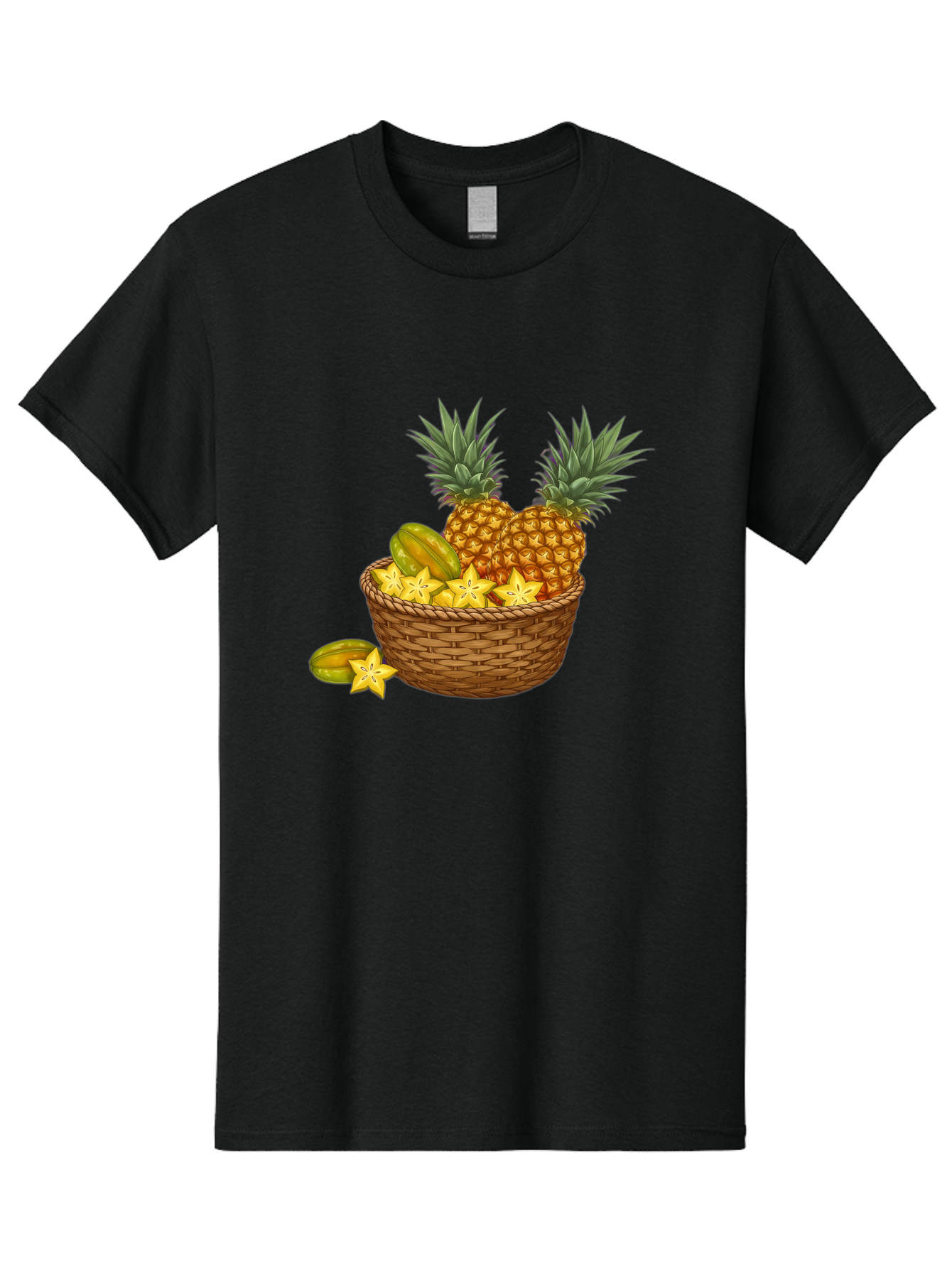 Tropical-Fruits-Basket Men'S Graphic Tee, 100% Cotton, Comfortable Casual Summer Wear, Machine Washable, Vintage Camera, Old Camera, Antique Camera, Black Camera, Classic Photography, Photography Equipment, Nostalgic Device, Film Camera, Baj279 7
