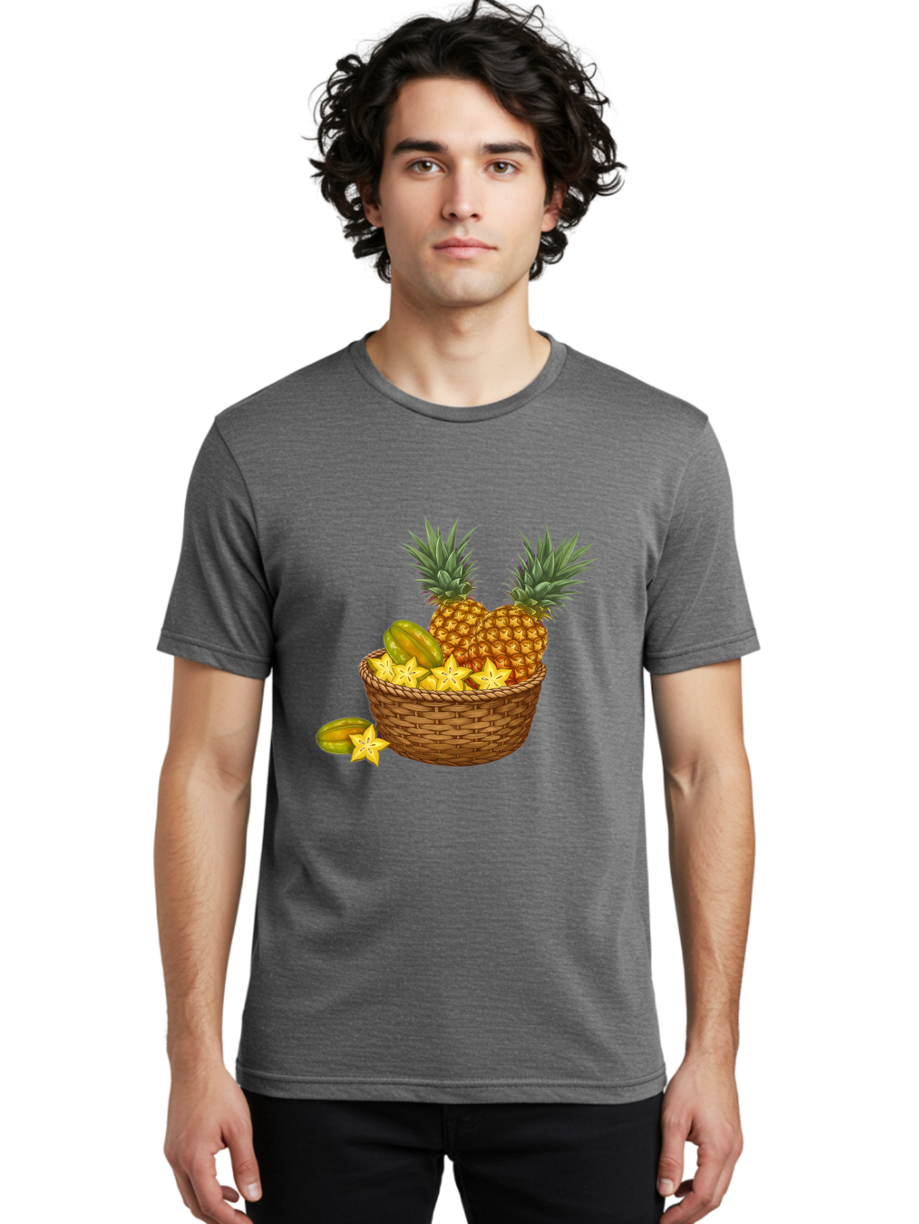 Tropical-Fruits-Basket Men'S Graphic Tee, 100% Cotton, Comfortable Casual Summer Wear, Machine Washable, Vintage Camera, Old Camera, Antique Camera, Black Camera, Classic Photography, Photography Equipment, Nostalgic Device, Film Camera, Baj279 20
