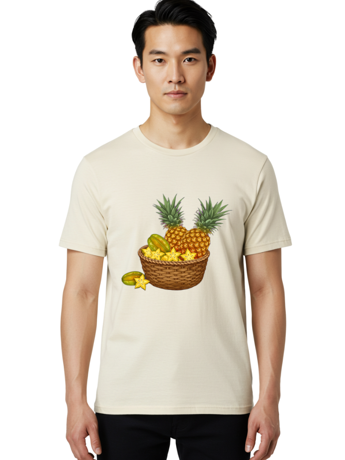 Tropical-Fruits-Basket Men'S Graphic Tee, 100% Cotton, Comfortable Casual Summer Wear, Machine Washable, Vintage Camera, Old Camera, Antique Camera, Black Camera, Classic Photography, Photography Equipment, Nostalgic Device, Film Camera, Baj279 26