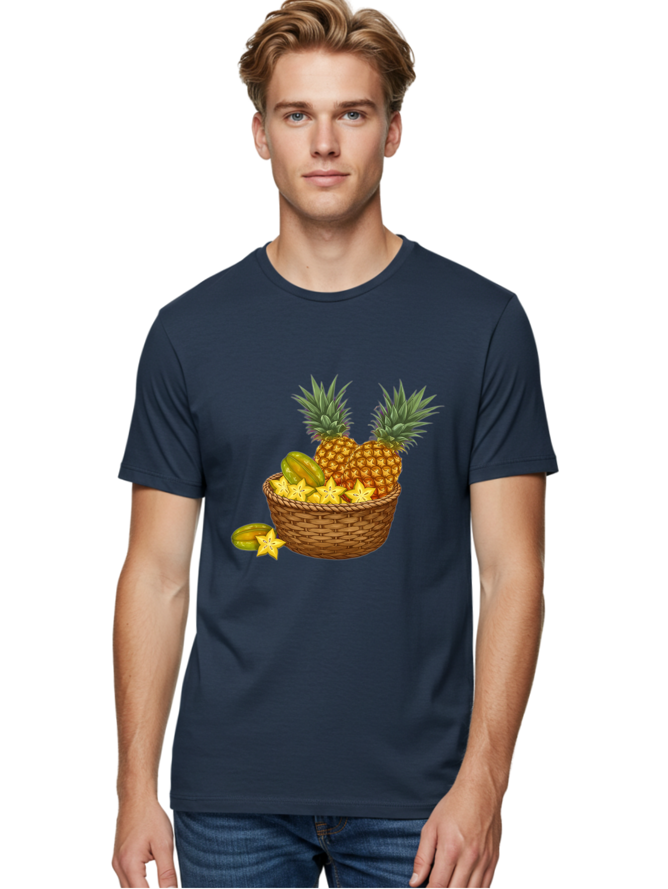 Tropical-Fruits-Basket Men'S Graphic Tee, 100% Cotton, Comfortable Casual Summer Wear, Machine Washable, Vintage Camera, Old Camera, Antique Camera, Black Camera, Classic Photography, Photography Equipment, Nostalgic Device, Film Camera, Baj279 25
