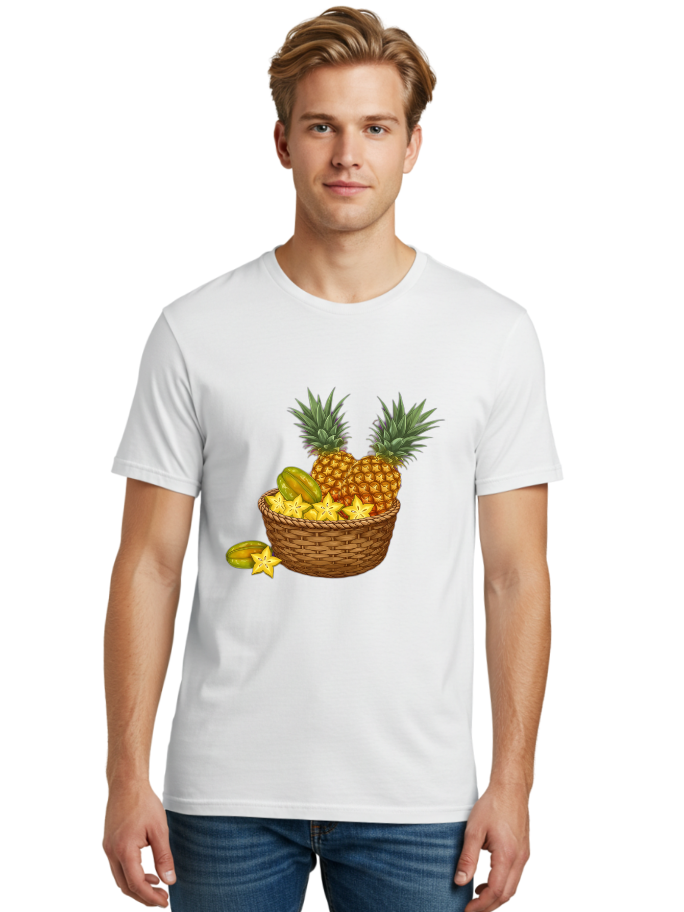 Tropical-Fruits-Basket Men'S Graphic Tee, 100% Cotton, Comfortable Casual Summer Wear, Machine Washable, Vintage Camera, Old Camera, Antique Camera, Black Camera, Classic Photography, Photography Equipment, Nostalgic Device, Film Camera, Baj279 18